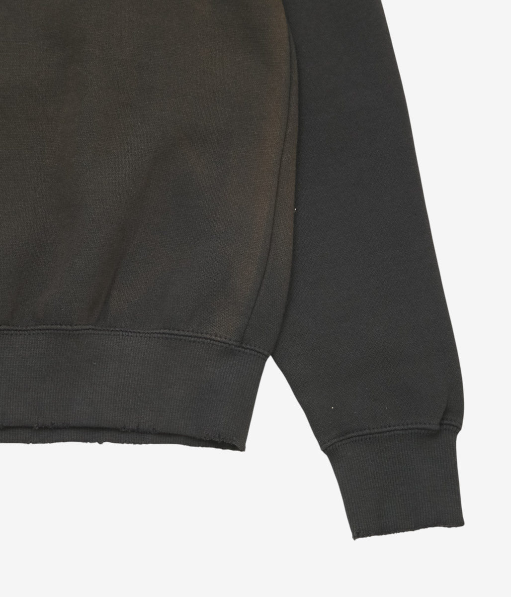MOOJI MOOJI ''CLASSIC CREWNECK AGED'' (BLACK)