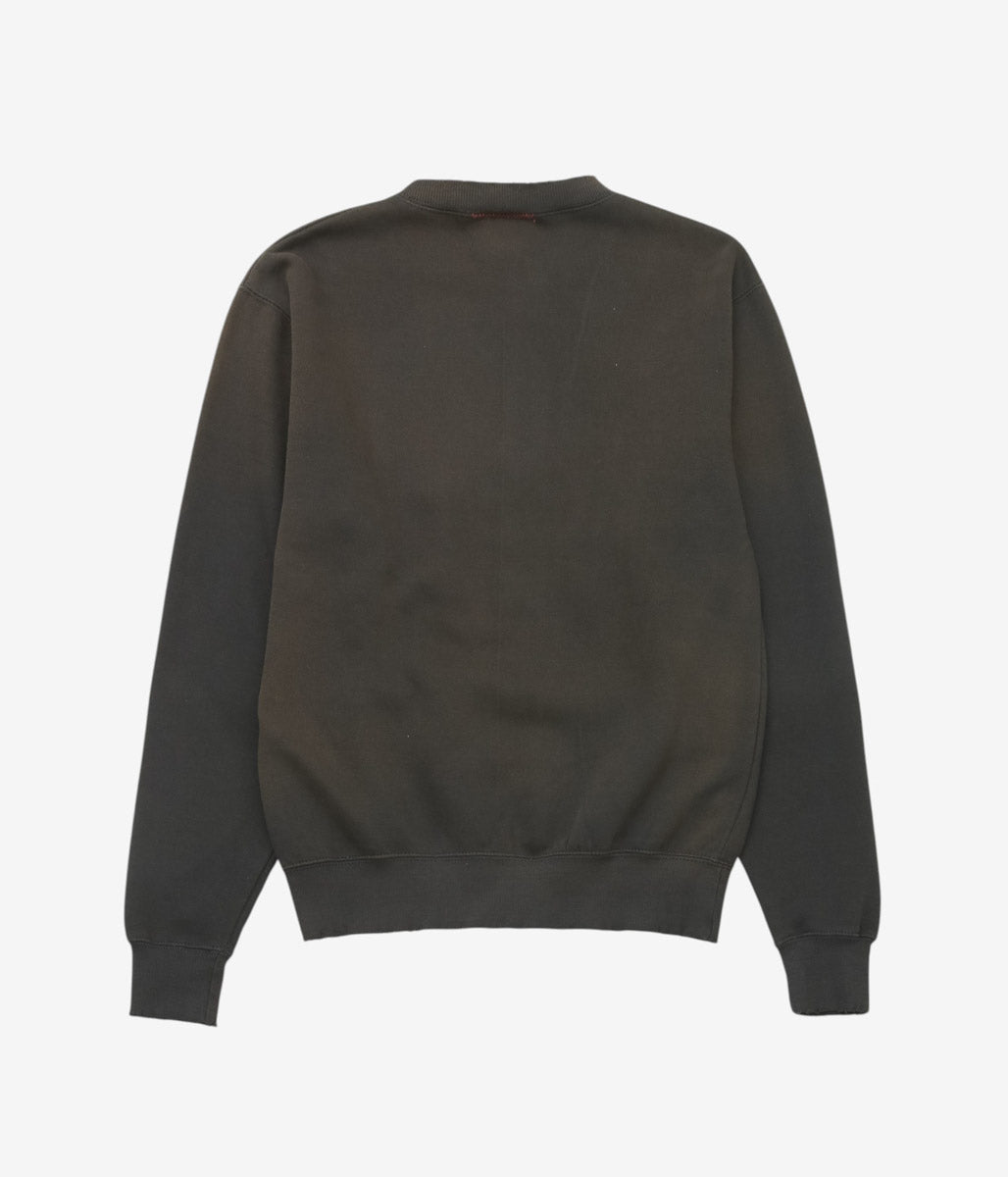 MOOJI MOOJI ''CLASSIC CREWNECK AGED'' (BLACK)