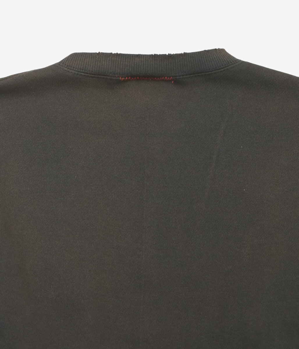 MOOJI MOOJI ''CLASSIC CREWNECK AGED'' (BLACK)