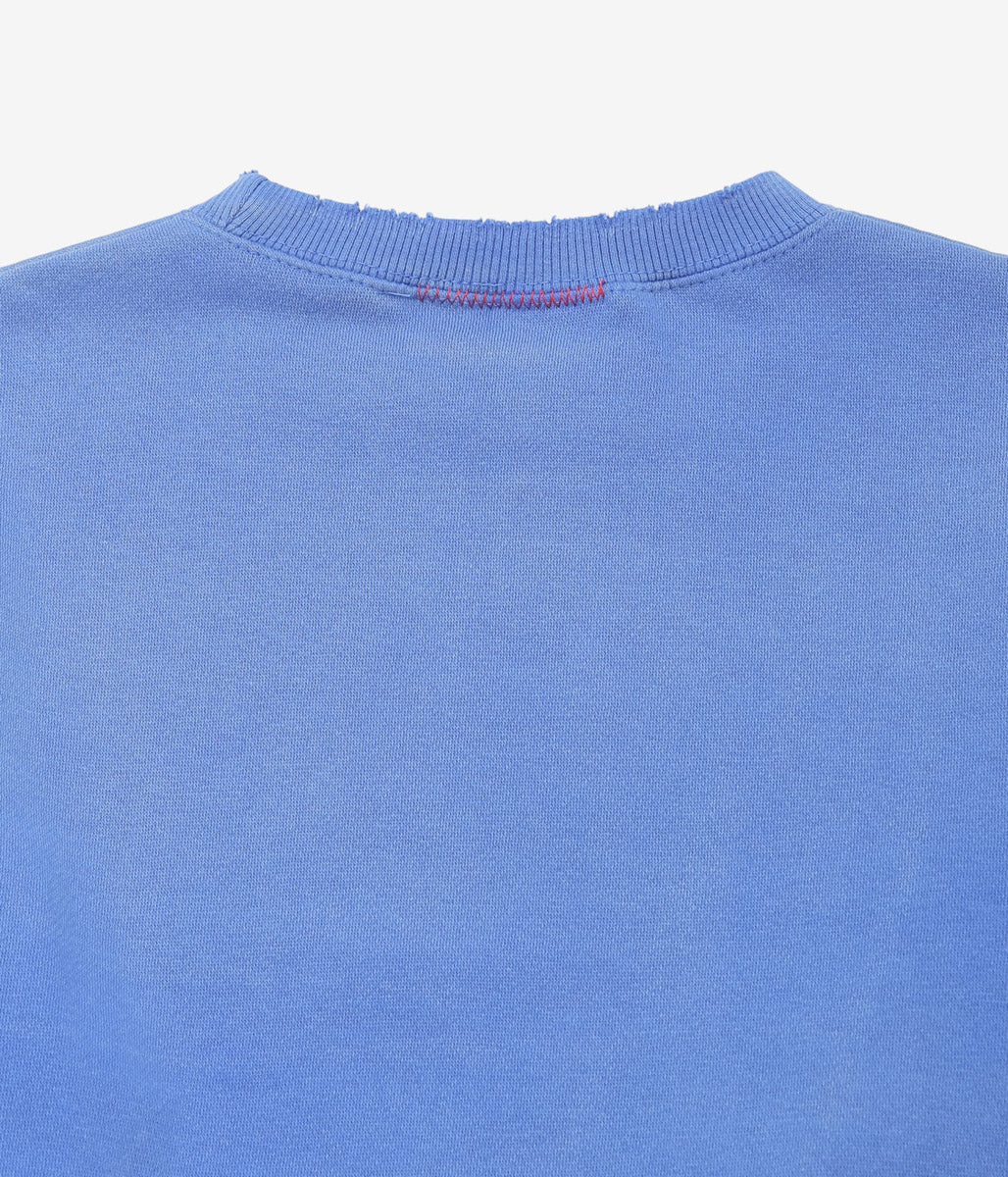 MOOJI MOOJI "CLASSIC CREWNECK AGED" (BLUE)