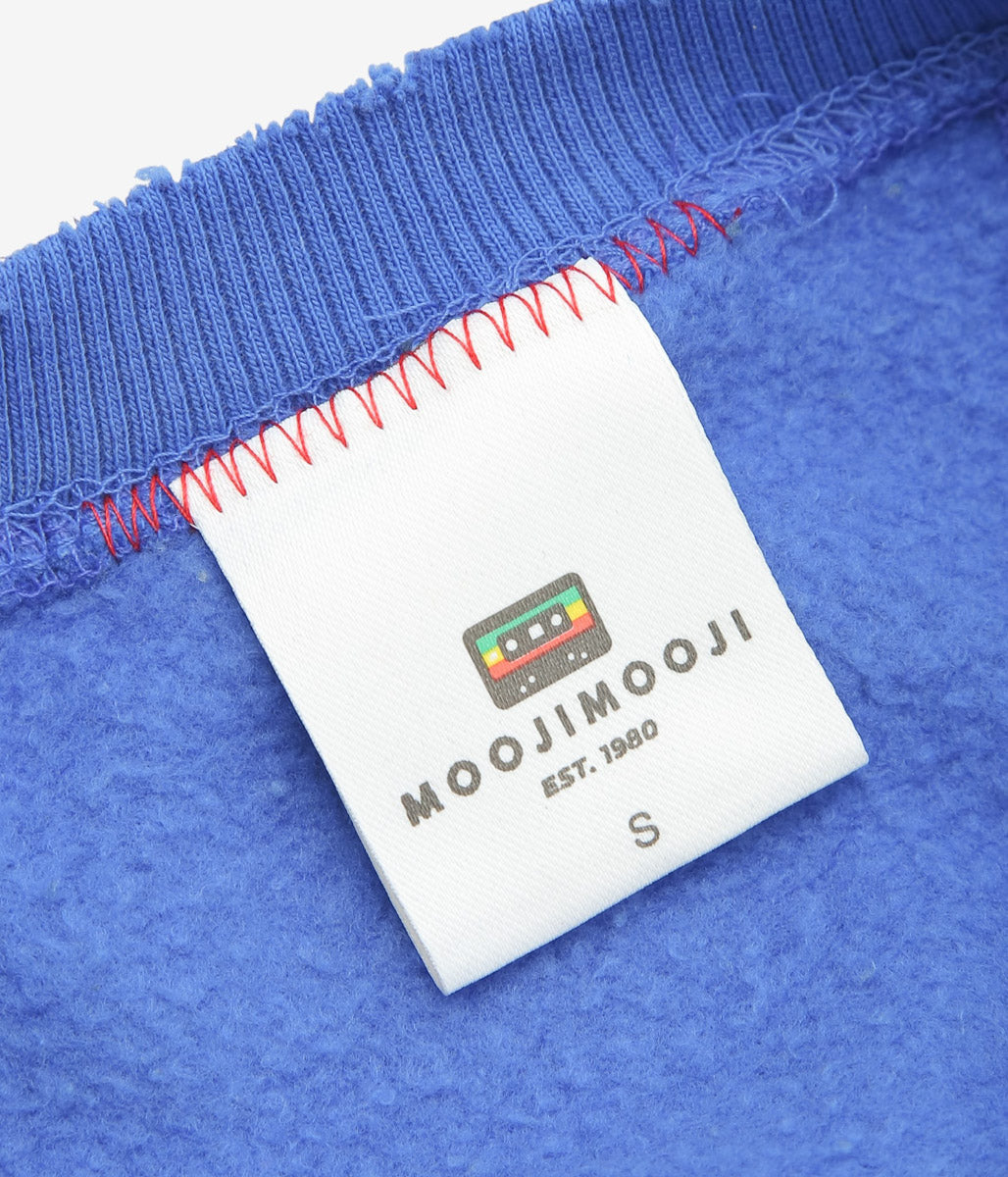 MOOJI MOOJI "CLASSIC CREWNECK AGED" (BLUE)