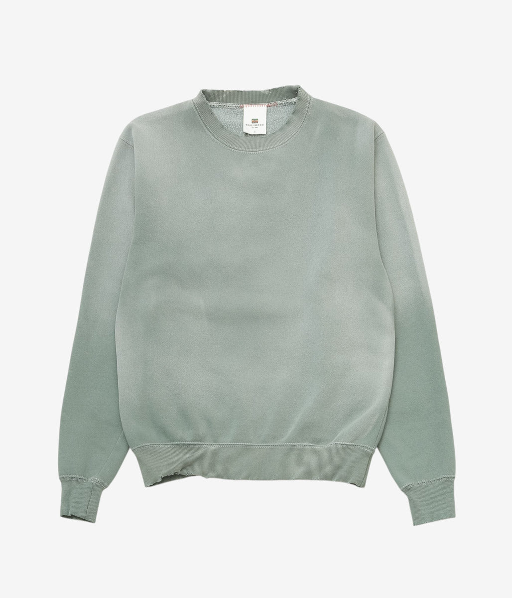 MOOJI MOOJI ''CLASSIC CREWNECK AGED'' (EMERALD GREEN)