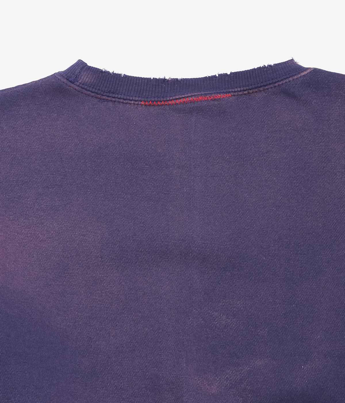 MOOJI MOOJI ''CLASSIC CREWNECK AGED'' (NAVY)