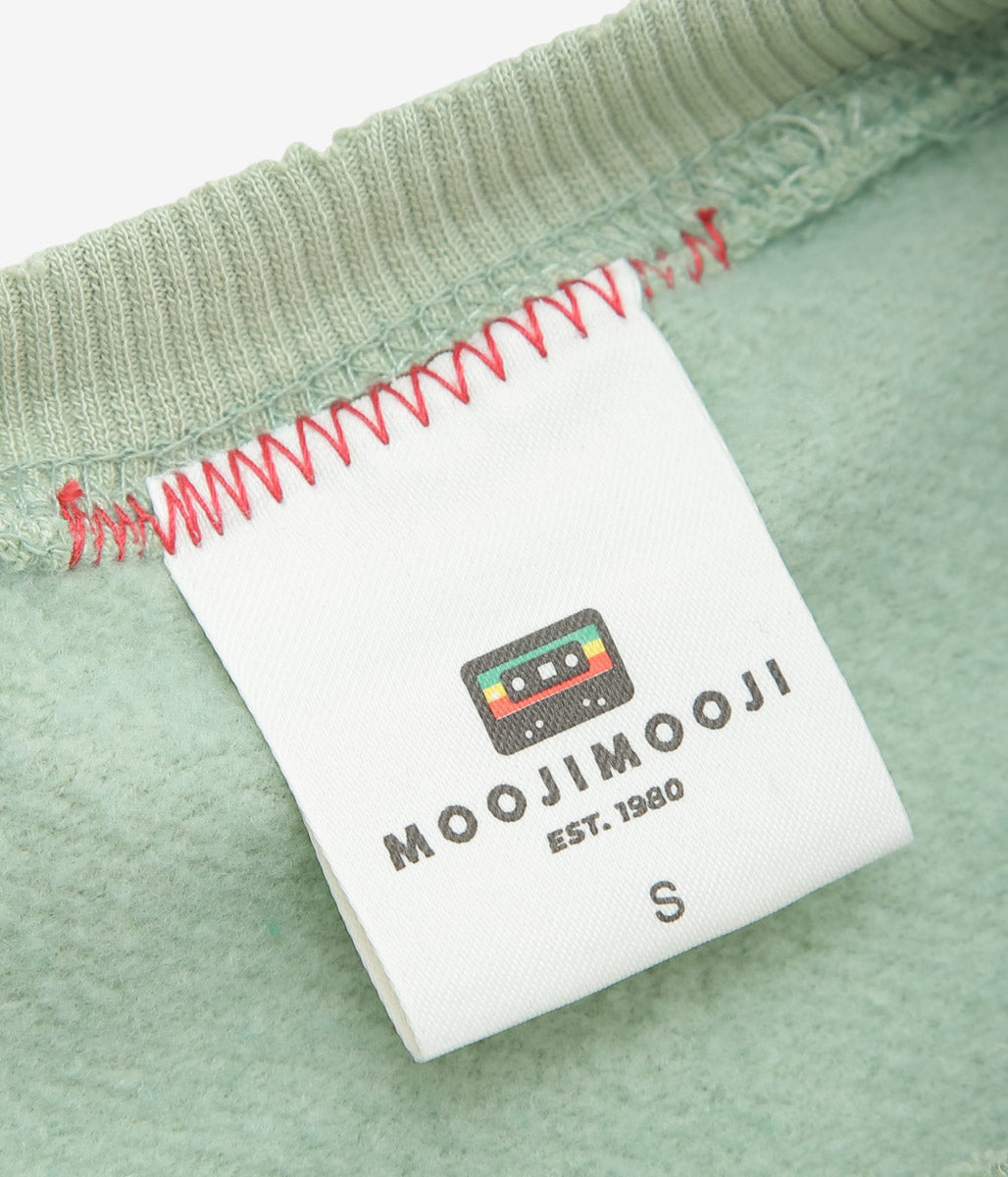 MOOJI MOOJI ''CLASSIC CREWNECK AGED'' (SAGE)
