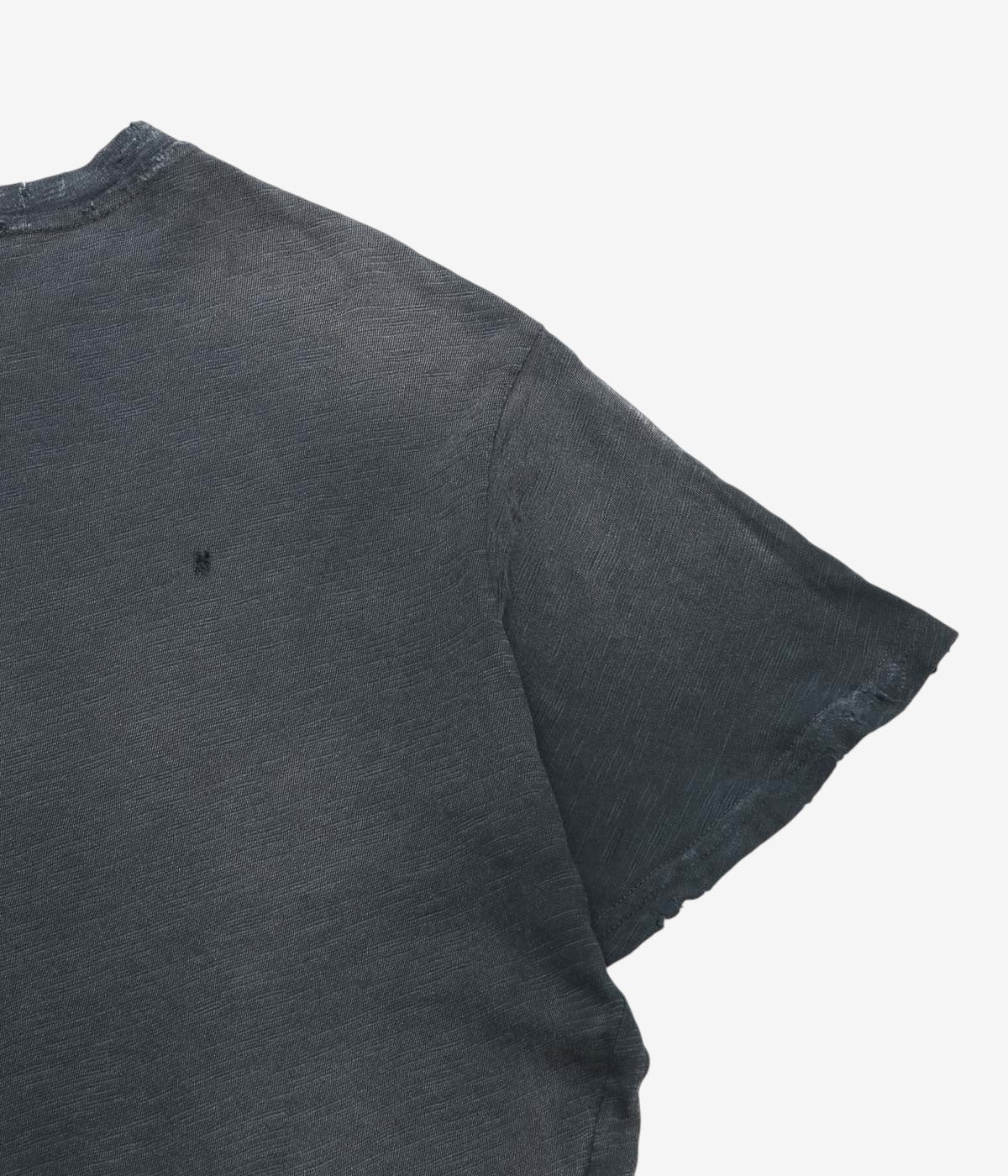 MOOJI MOOJI 'EVERYDAY SLUB T-SHIRTS VINTAGE' (BLACK)