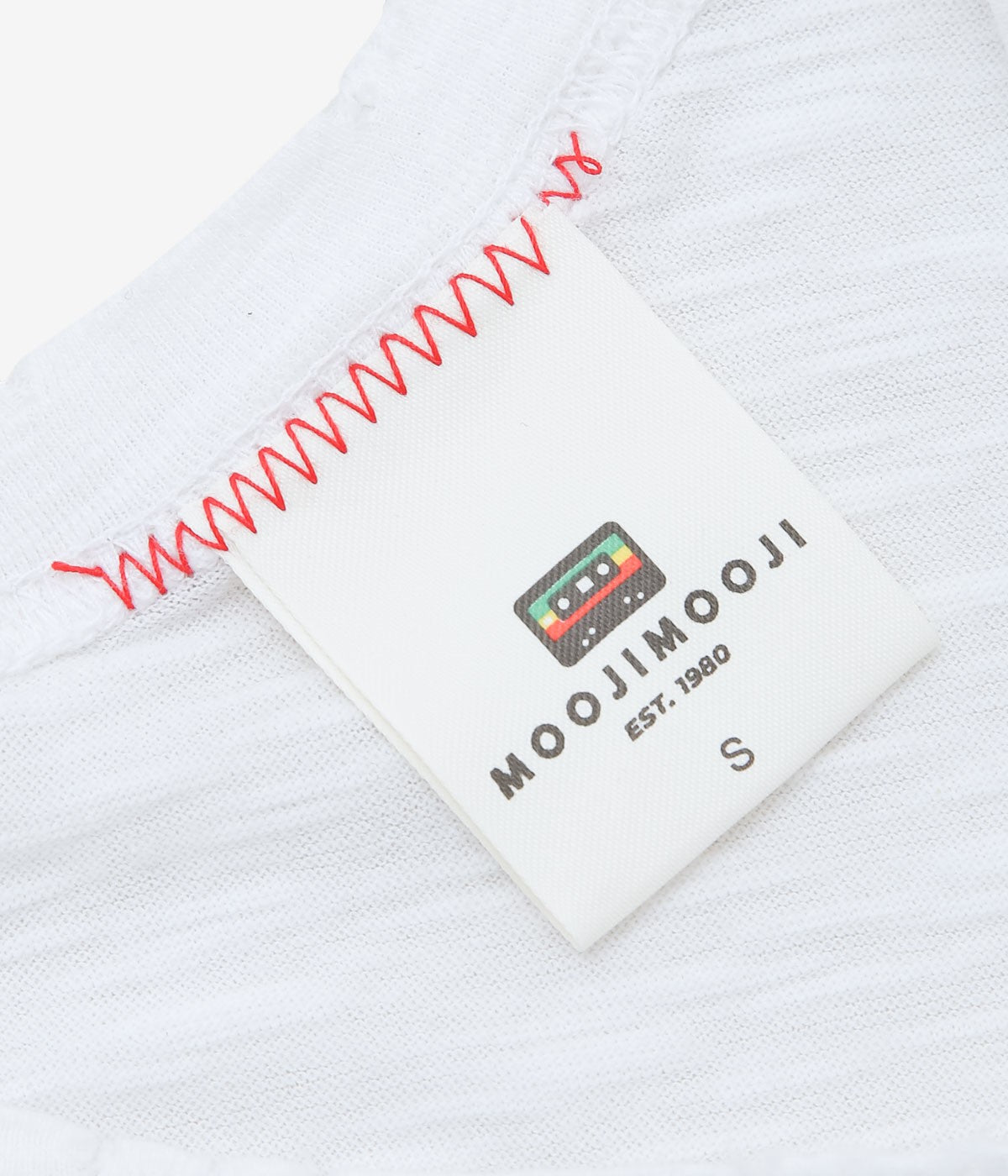 MOOJI MOOJI ''EVERYDAY SLUB T-SHIRTS VINTAGE'' (WHITE)