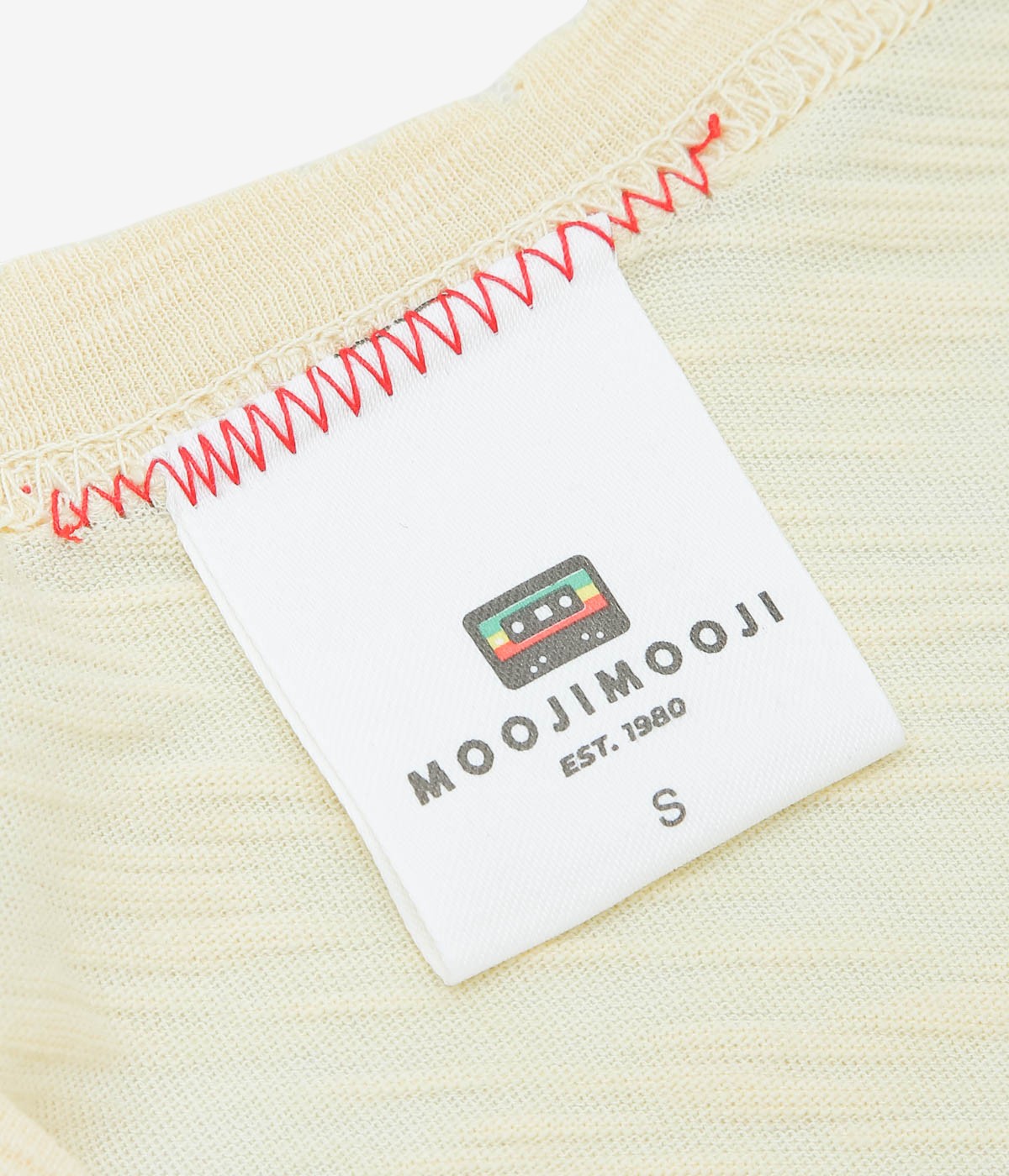 MOOJI MOOJI ''EVERYDAY SLUB T-SHIRTS VINTAGE'' (YELLOW)