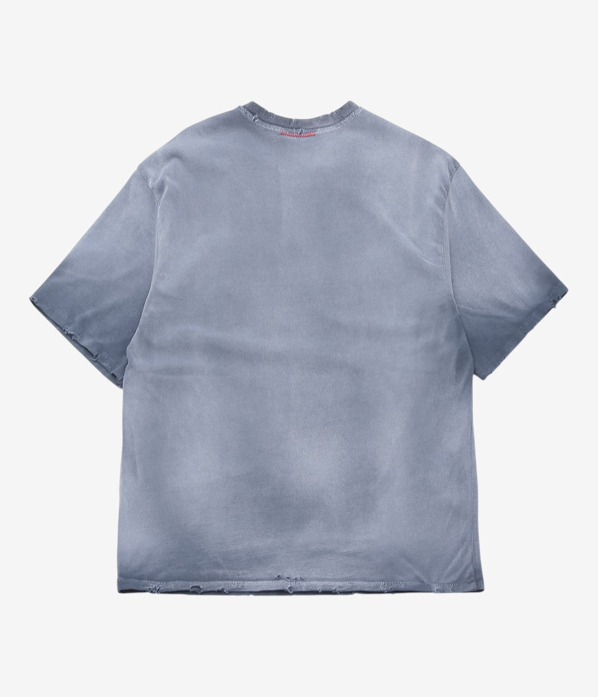MOOJI MOOJI ''OS CROP T-SHIRTS AGED HEAVY'' (INDIGO)
