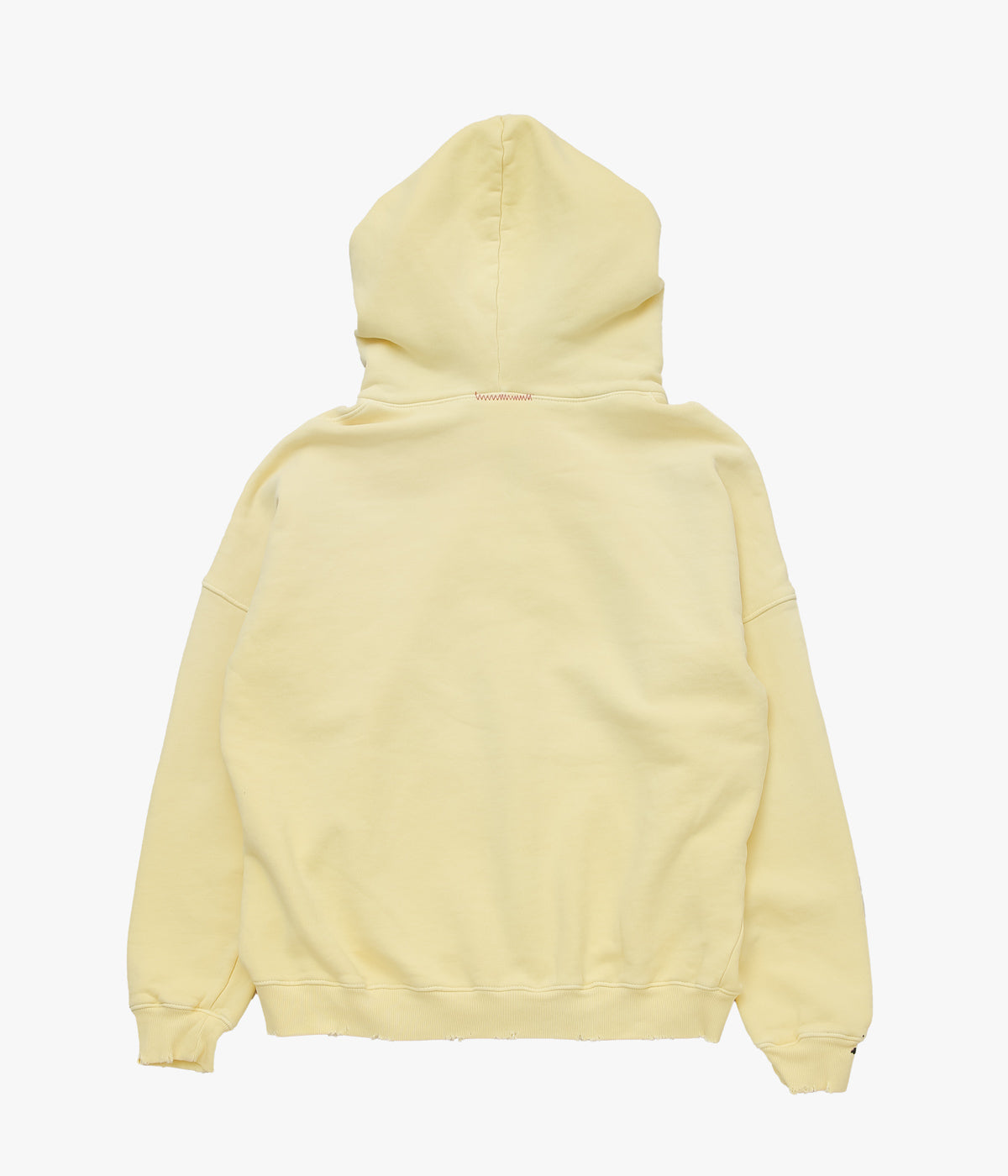 MOOJI MOOJI ''OVERSIZE ZIP UP HOODIE STREET'' (BUTTER YELLOW