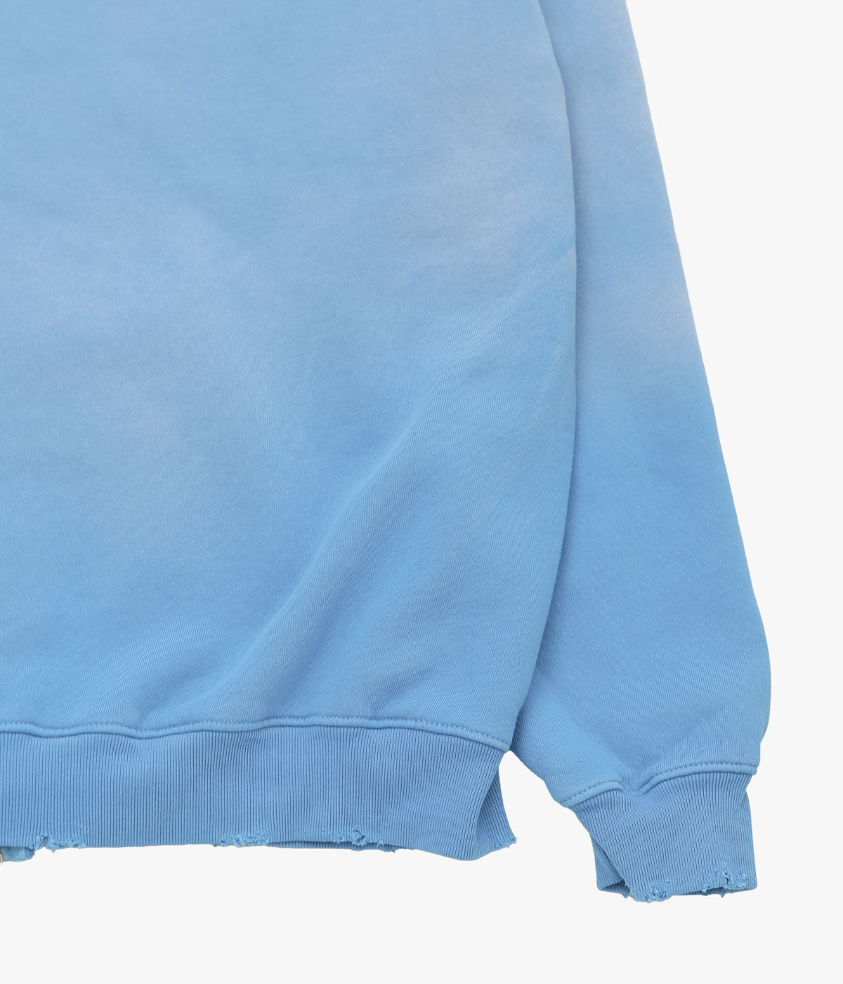 MOOJI MOOJI ''OVERSIZE ZIP UP HOODIE STREET'' (POWER BLUE)