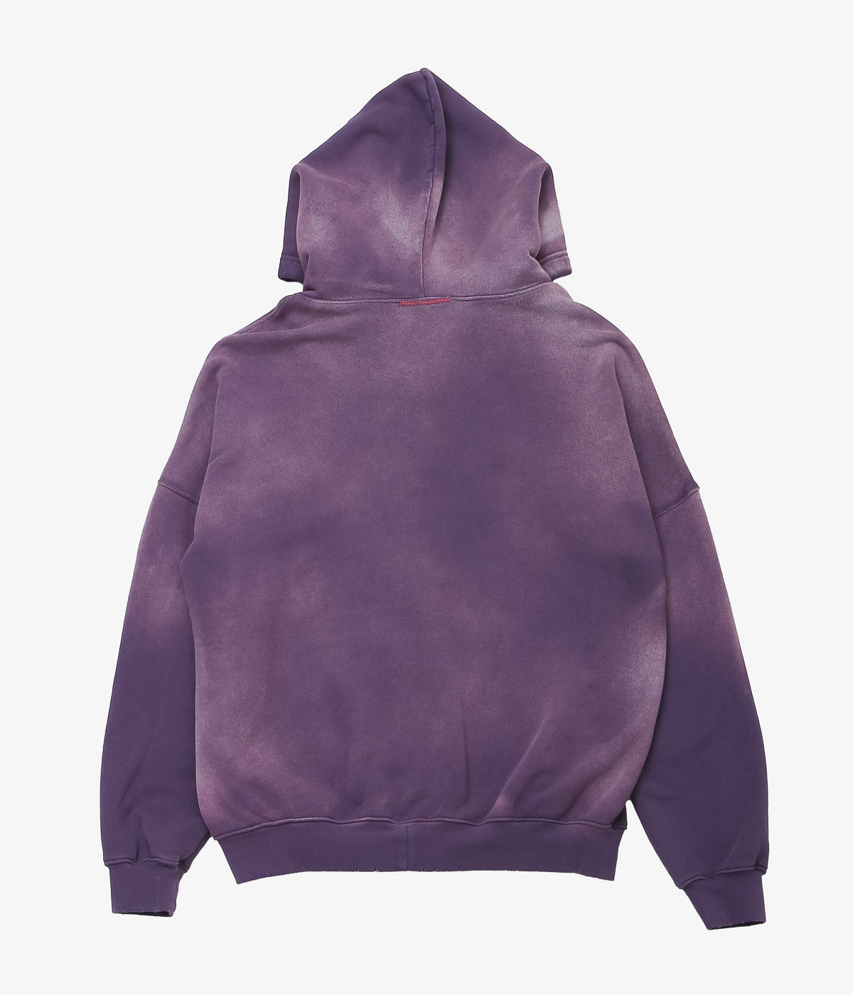 MOOJI MOOJI ''OVERSIZE ZIP UP HOODIE AGED'' (PURPLE)