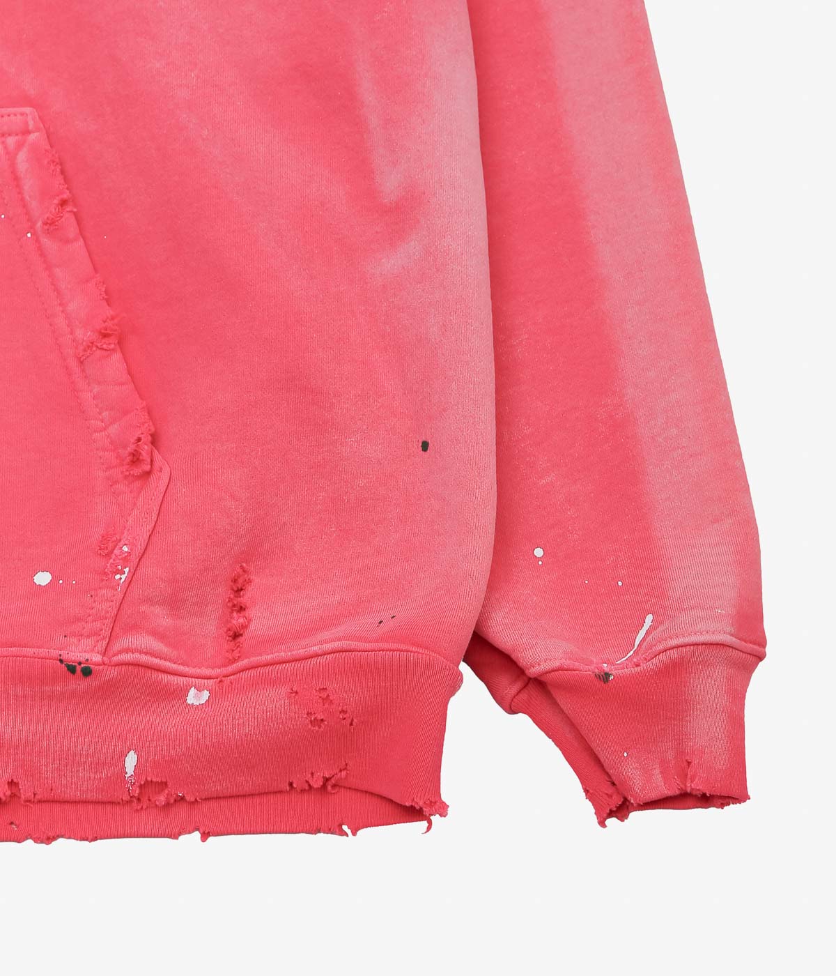 MOOJI MOOJI ''OVERSIZE ZIP UP HOODIE STREET'' (RED)