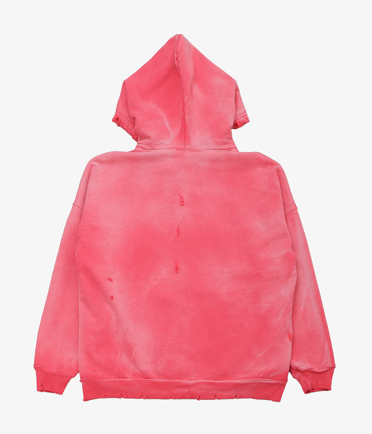 MOOJI MOOJI ''OVERSIZE ZIP UP HOODIE STREET'' (RED)