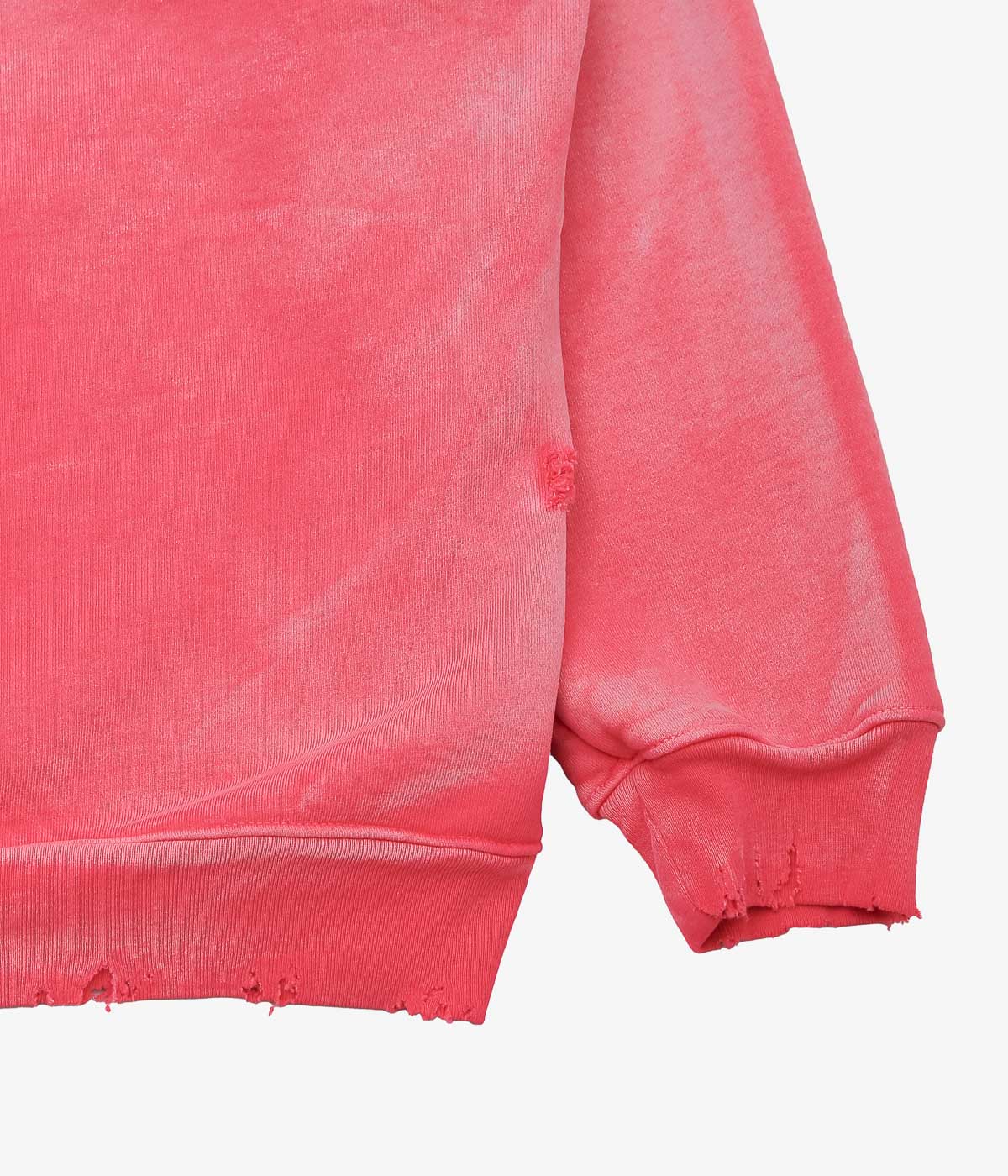 MOOJI MOOJI ''OVERSIZE ZIP UP HOODIE STREET'' (RED)
