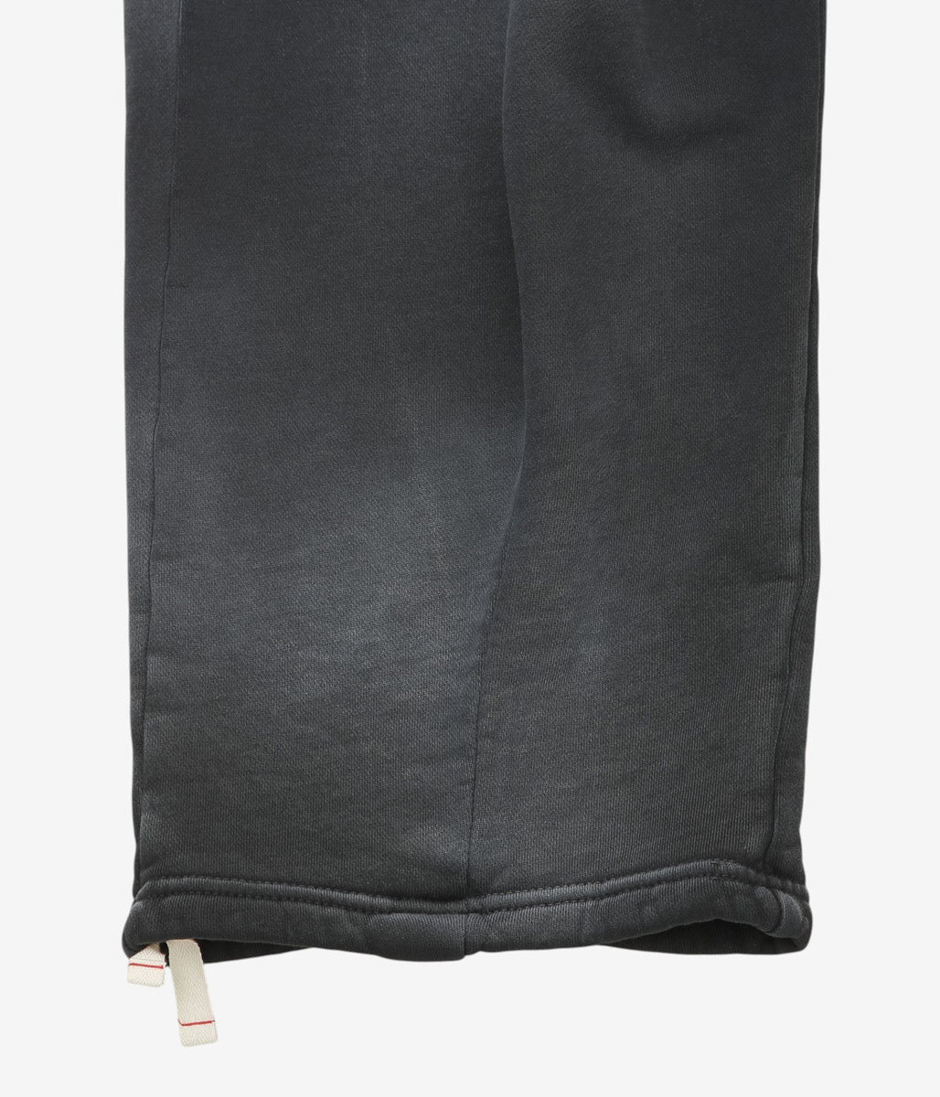 MOOJI MOOJI ''SWEAT 04 PANTS AGED'' (BLACK)