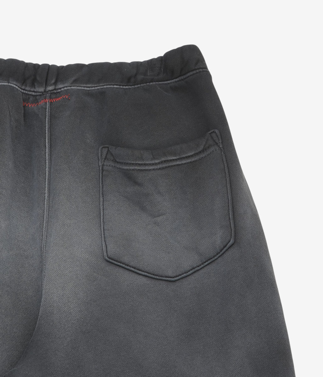 MOOJI MOOJI ''SWEAT 04 PANTS AGED'' (BLACK)