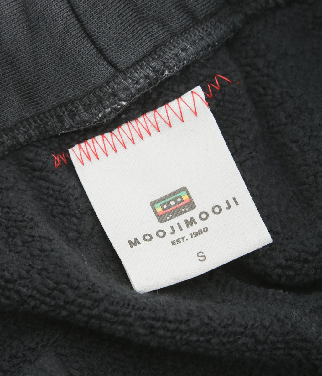 MOOJI MOOJI ''SWEAT 04 PANTS AGED'' (BLACK)