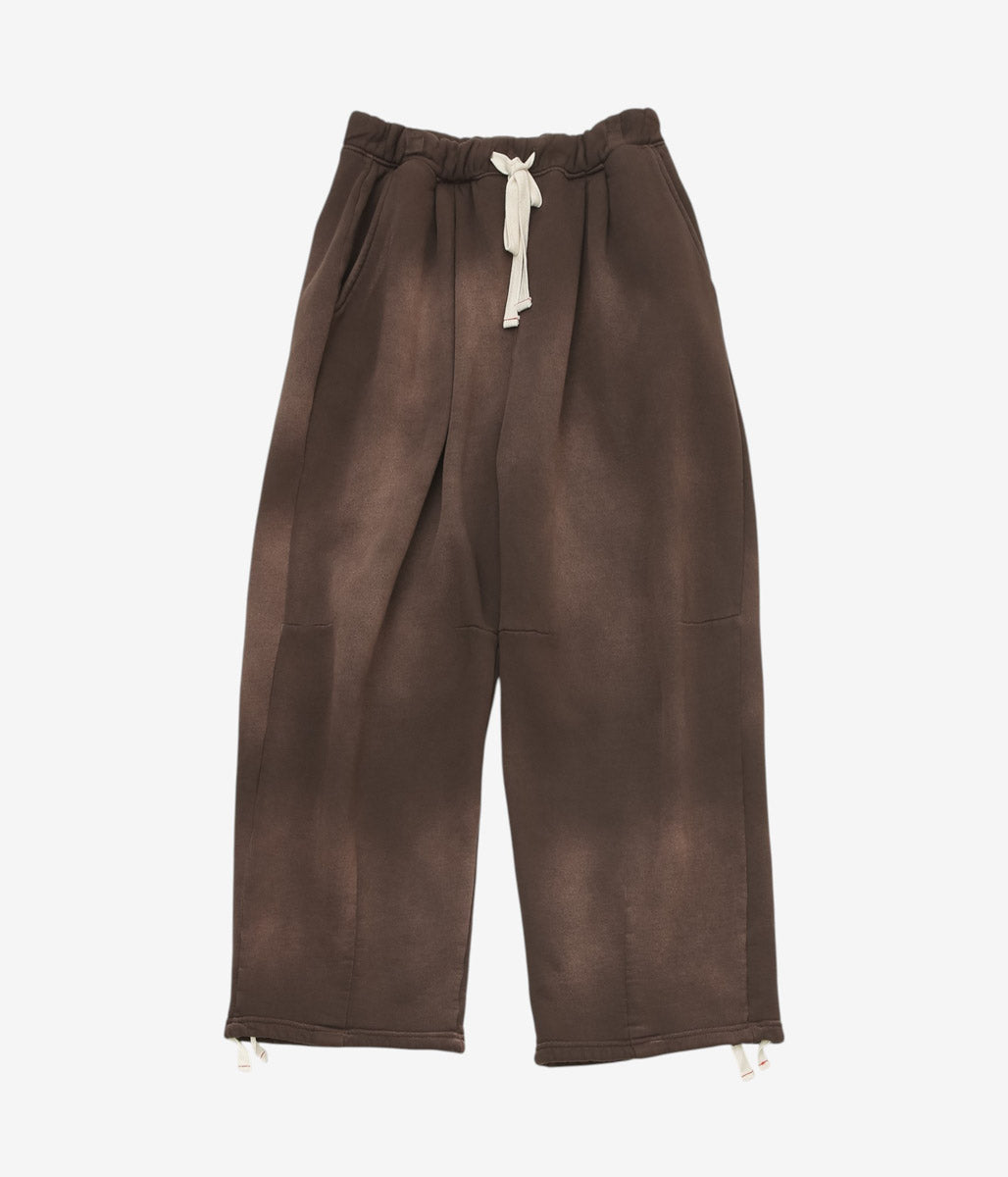 MOOJI MOOJI ''SWEAT 04 PANTS AGED'' (BROWN)