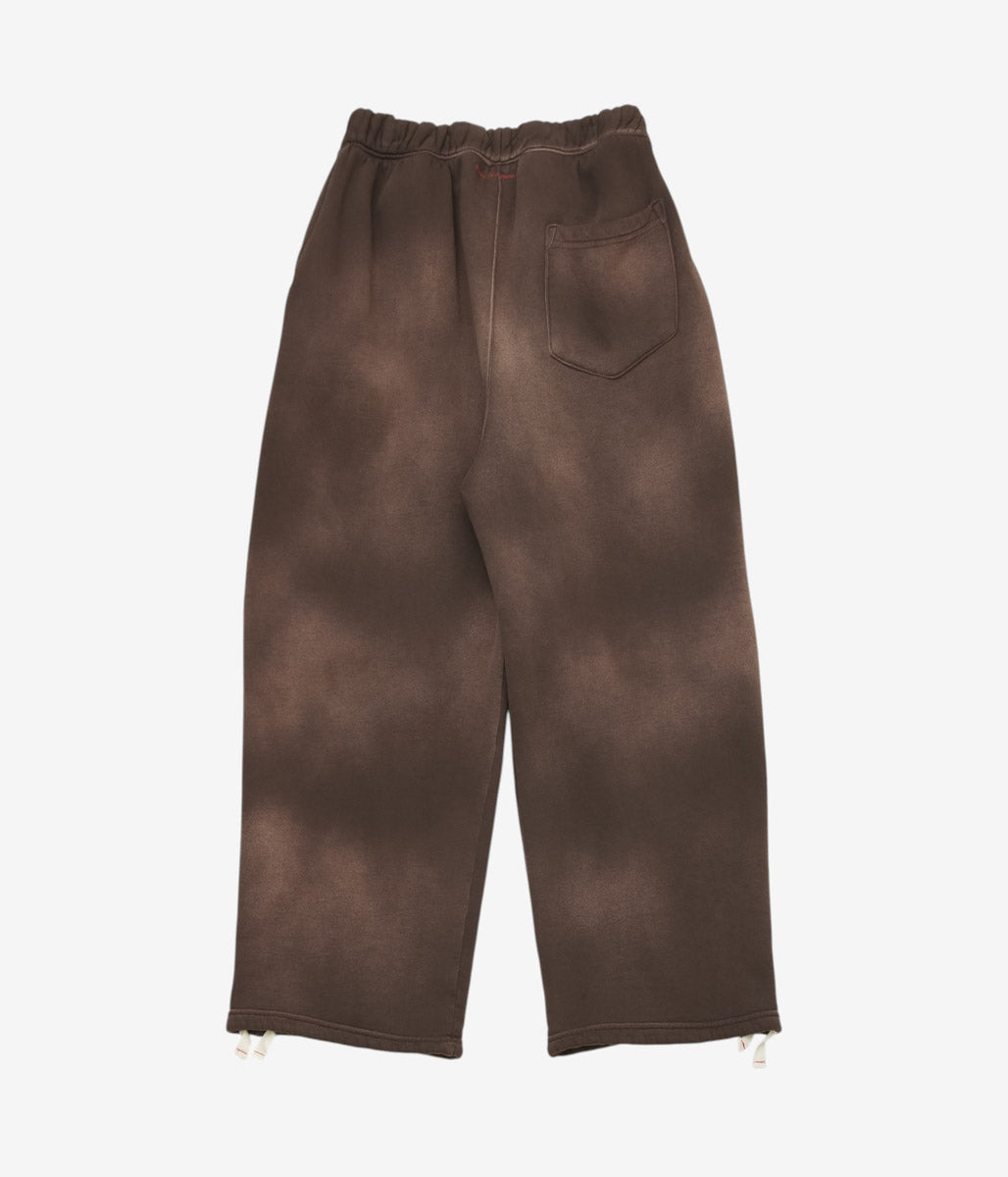 MOOJI MOOJI ''SWEAT 04 PANTS AGED'' (BROWN)