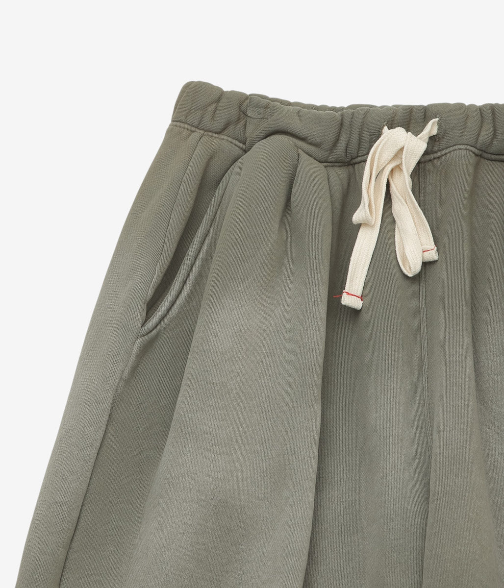 MOOJI MOOJI ''SWEAT 04 PANTS AGED'' (OLIVE GREEN)