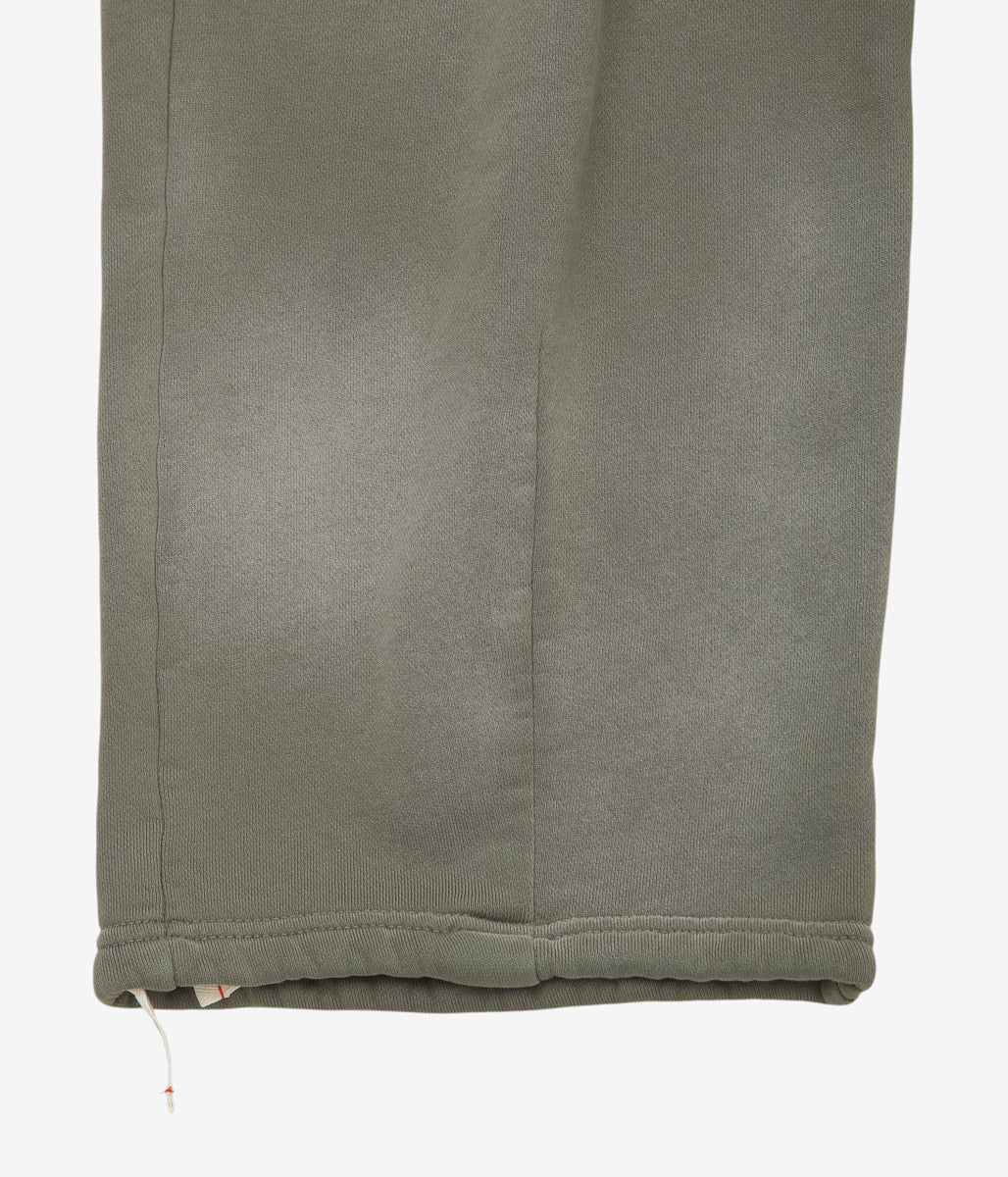 MOOJI MOOJI ''SWEAT 04 PANTS AGED'' (OLIVE GREEN)