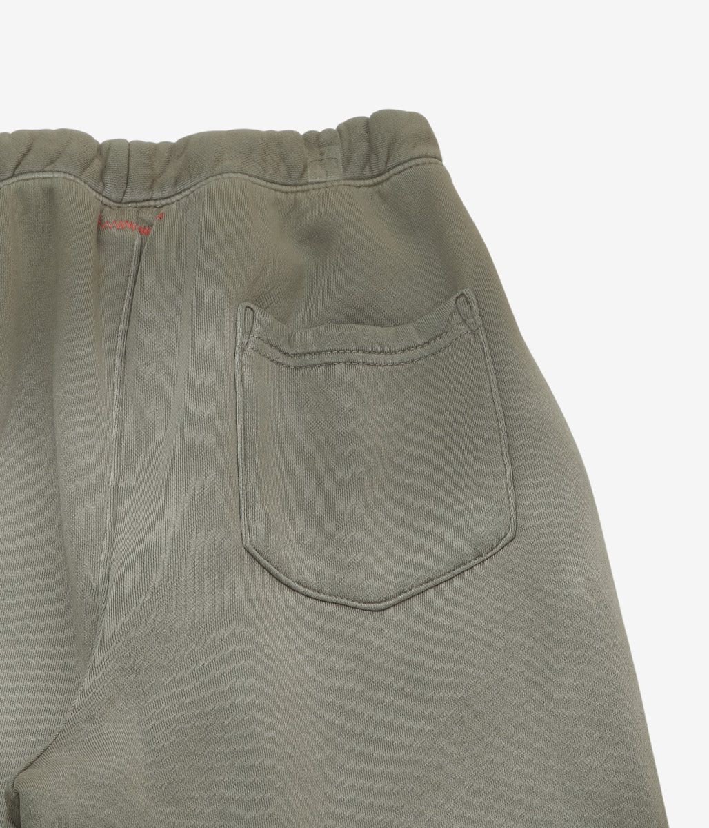 MOOJI MOOJI ''SWEAT 04 PANTS AGED'' (OLIVE GREEN)