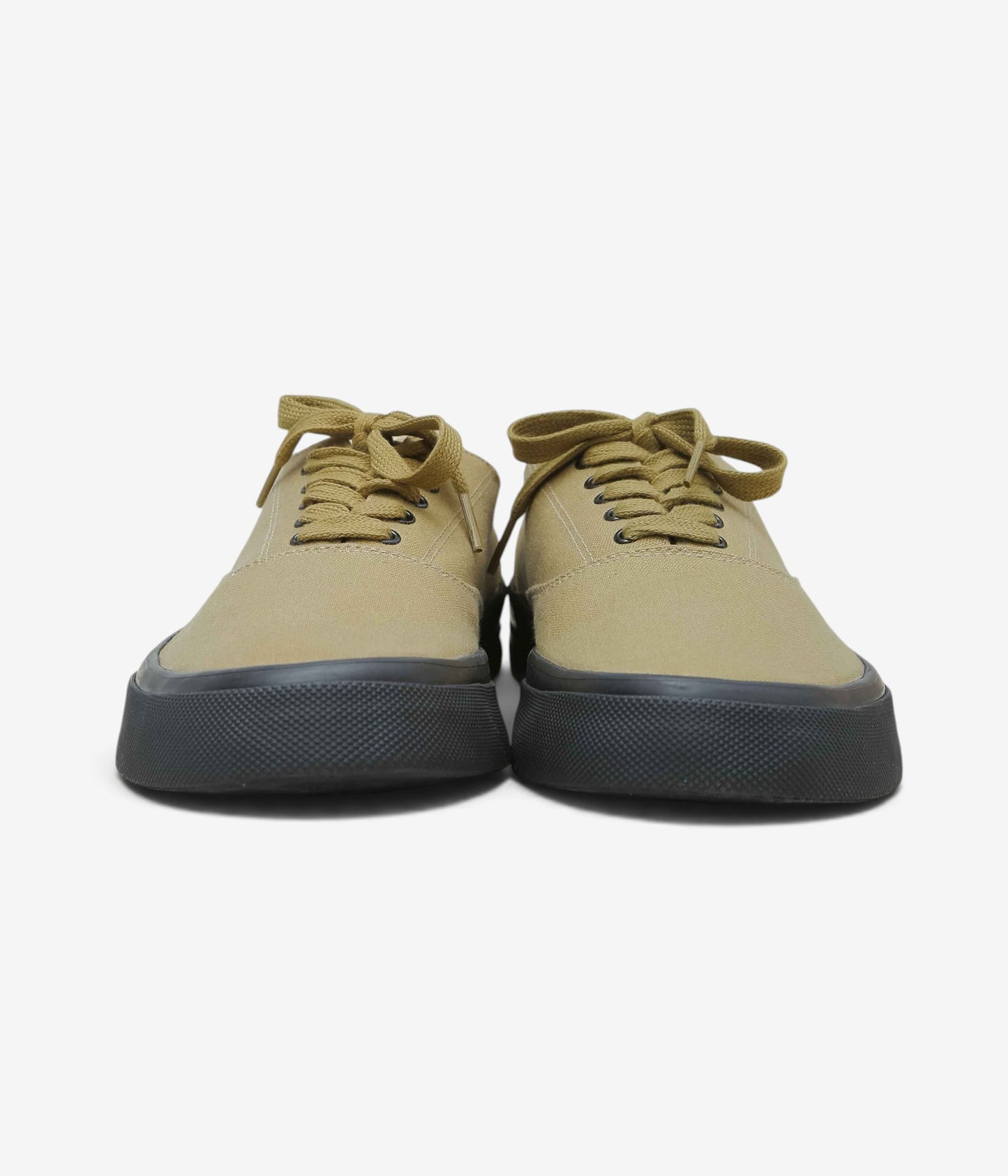 MR.FLIKS ''REDONDO CANVAS SNEAKERS'' (MILITARY BLACK SOLE)