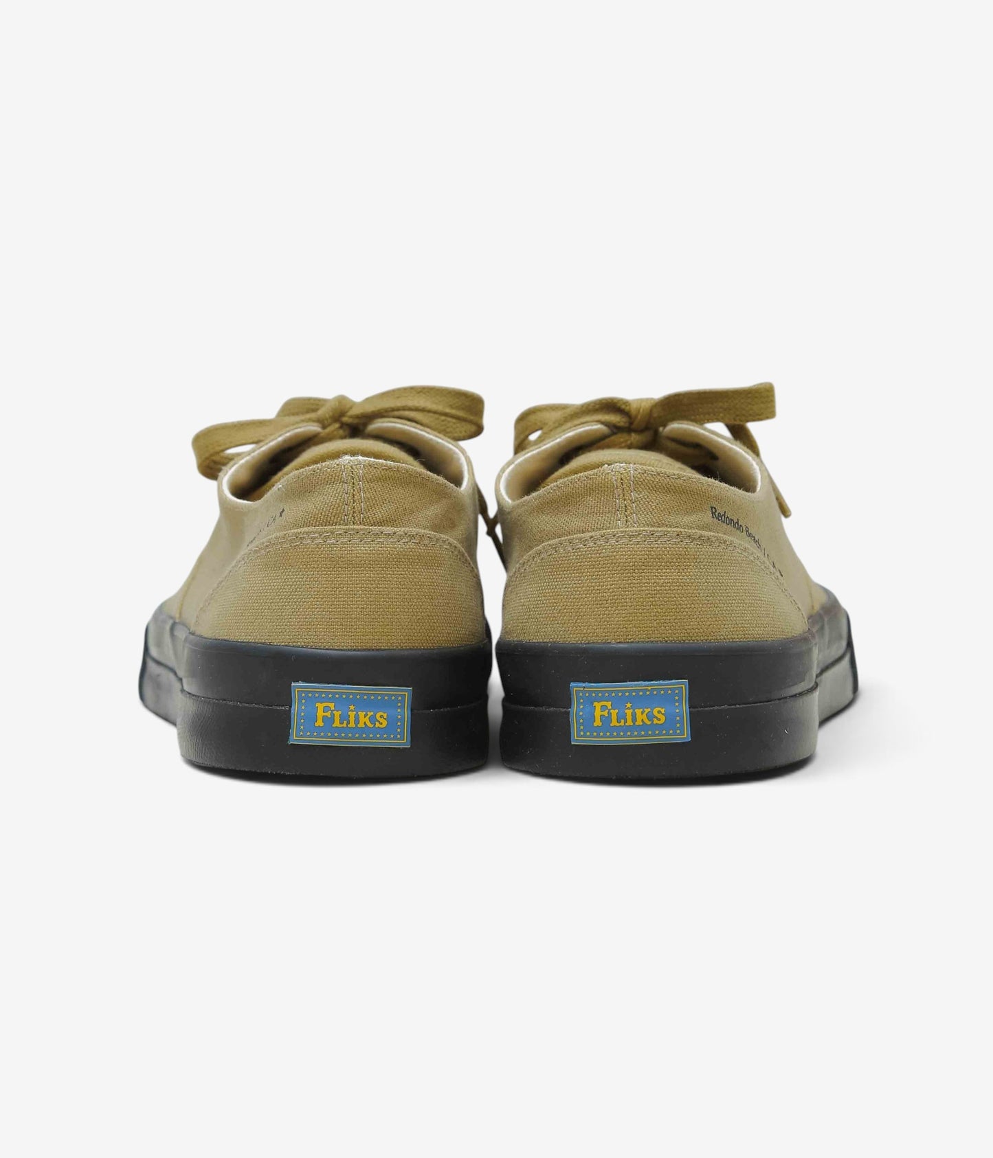 MR.FLIKS ''REDONDO CANVAS SNEAKERS'' (MILITARY BLACK SOLE)