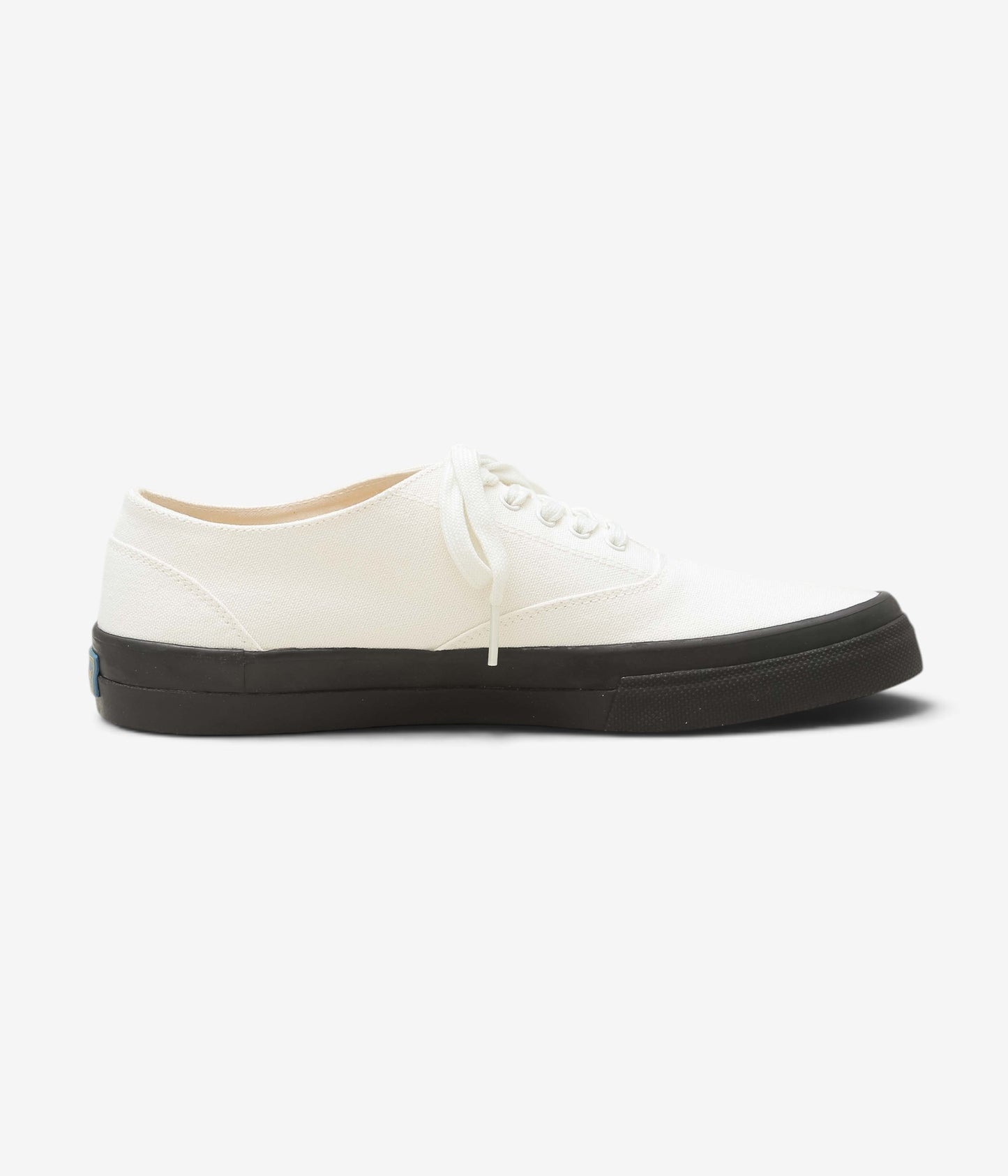 MR.FLIKS ''REDONDO CANVAS SNEAKERS'' (WHITE BLACK SOLE)