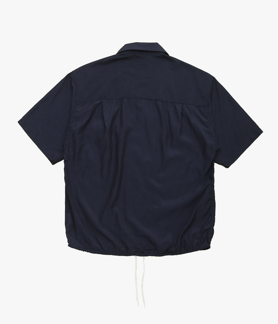 トップス THE SHISHIKUI open collar / NAVY nanamica SHIRT Open Collar S/S Shirt Online Shop to Worldwide