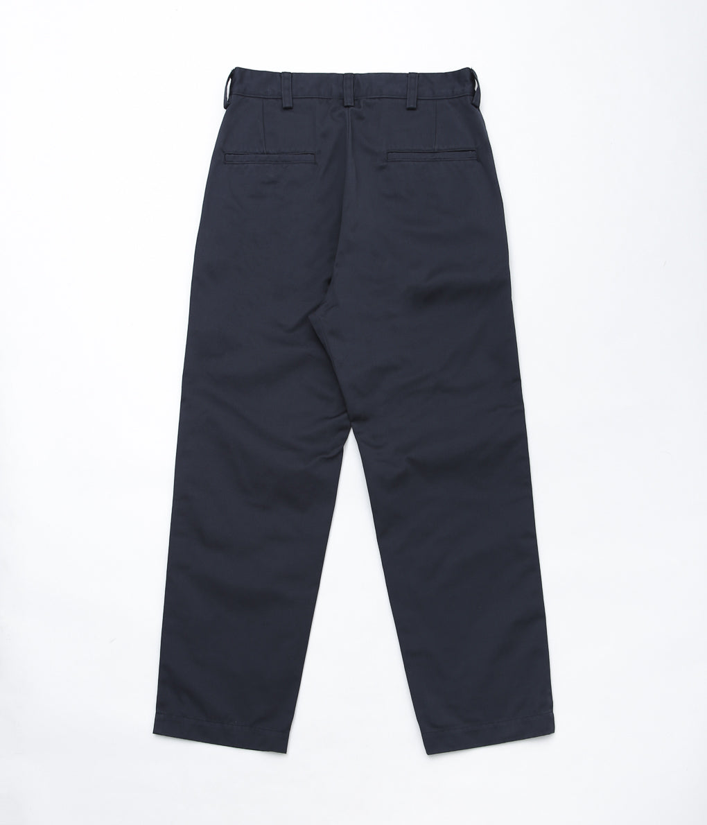 NANAMICA ''WIDE STRAIGHT CHINO PANTS'' (NAVY)