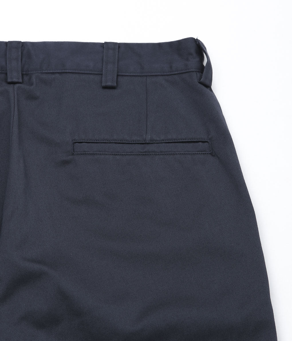 NANAMICA "WIDE STRAIGHT CHINO PANTS"(NAVY)