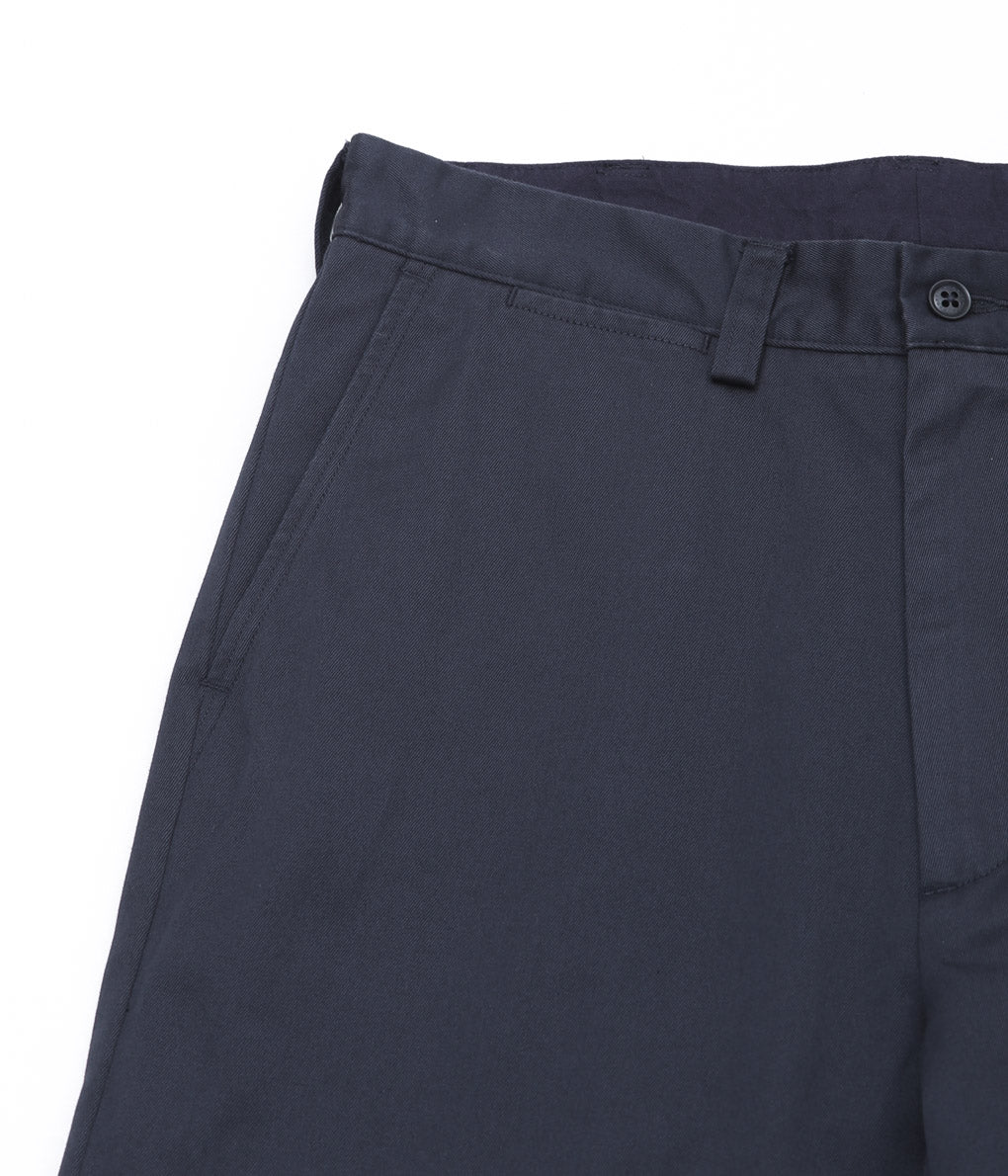 NANAMICA "WIDE STRAIGHT CHINO PANTS"(NAVY)