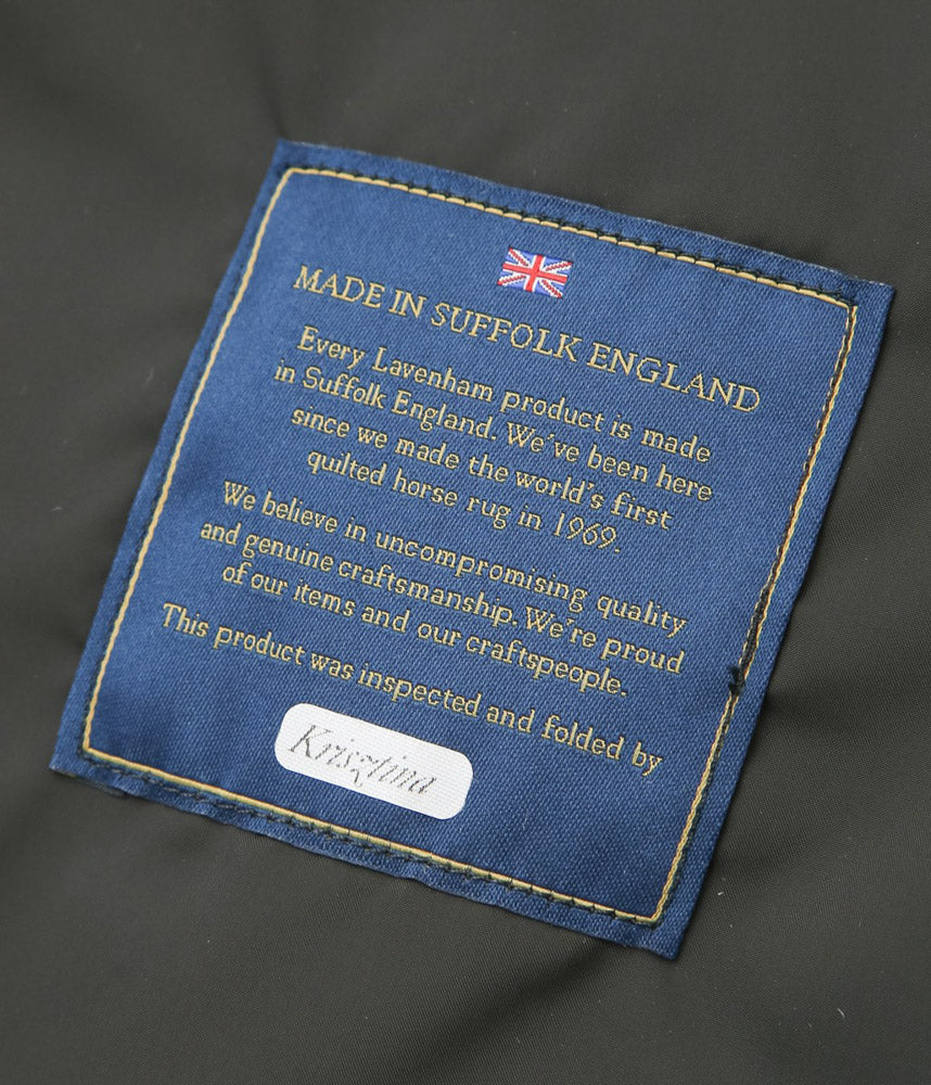 NICHOLAS DALEY ''LAVENHAM RIOT GILET'' (OLIVE CORDUROY)