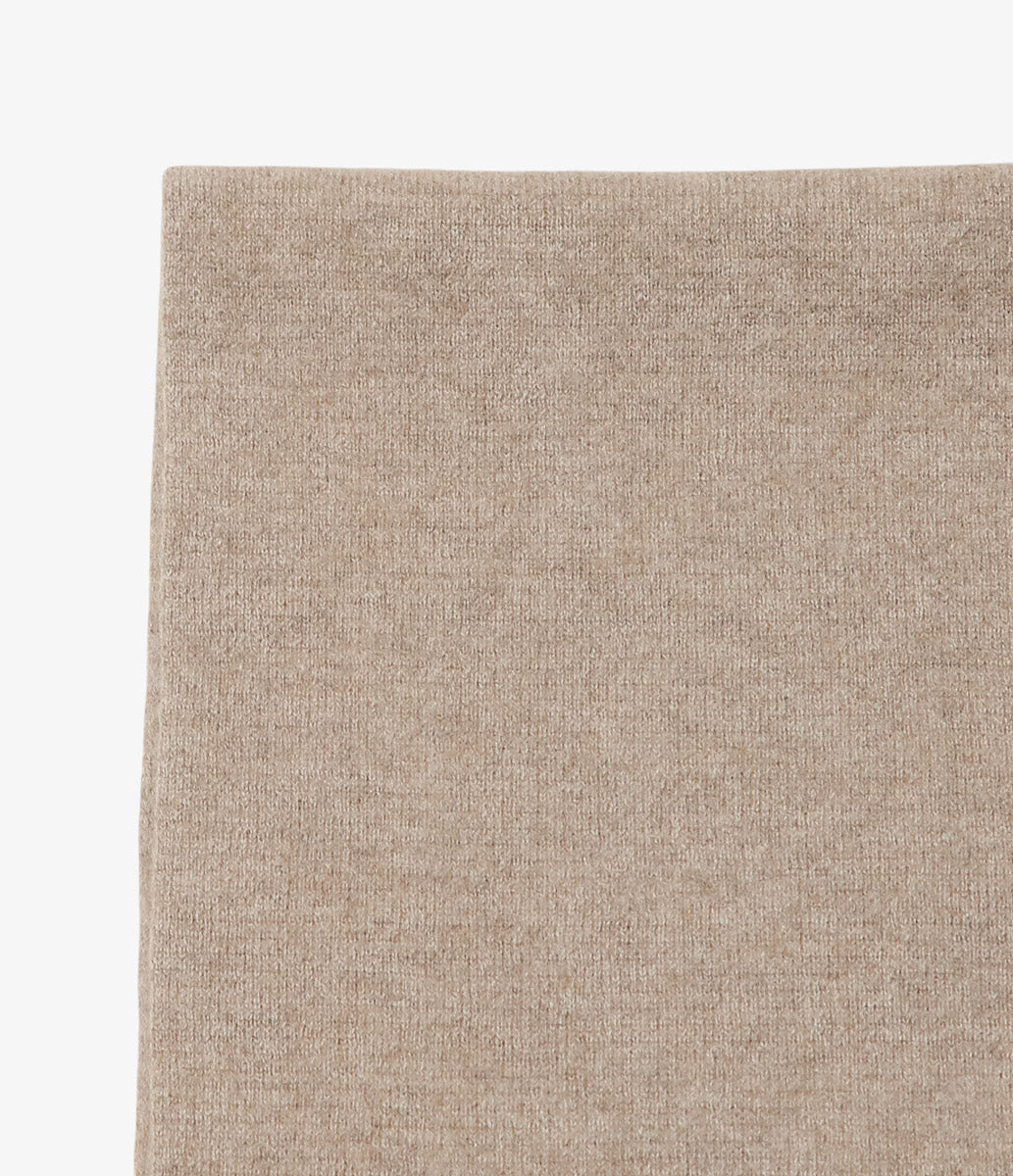 NOMAT ''CASHMERE STOLE'' (BEIGE)