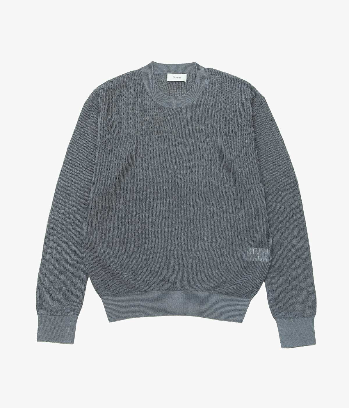NOMAT ''CREW NECK KNIT'' (NAVY)