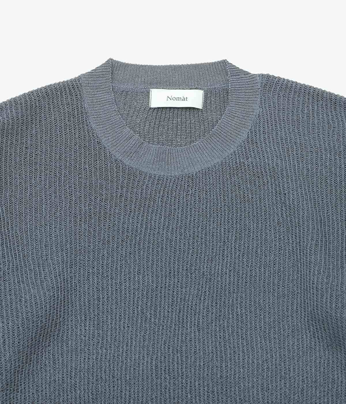 NOMAT ''CREW NECK KNIT'' (NAVY)