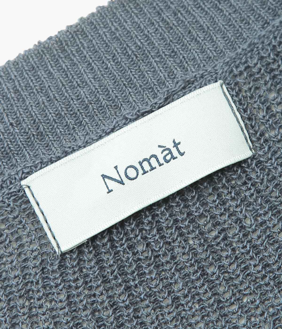 NOMAT ''CREW NECK KNIT'' (NAVY)