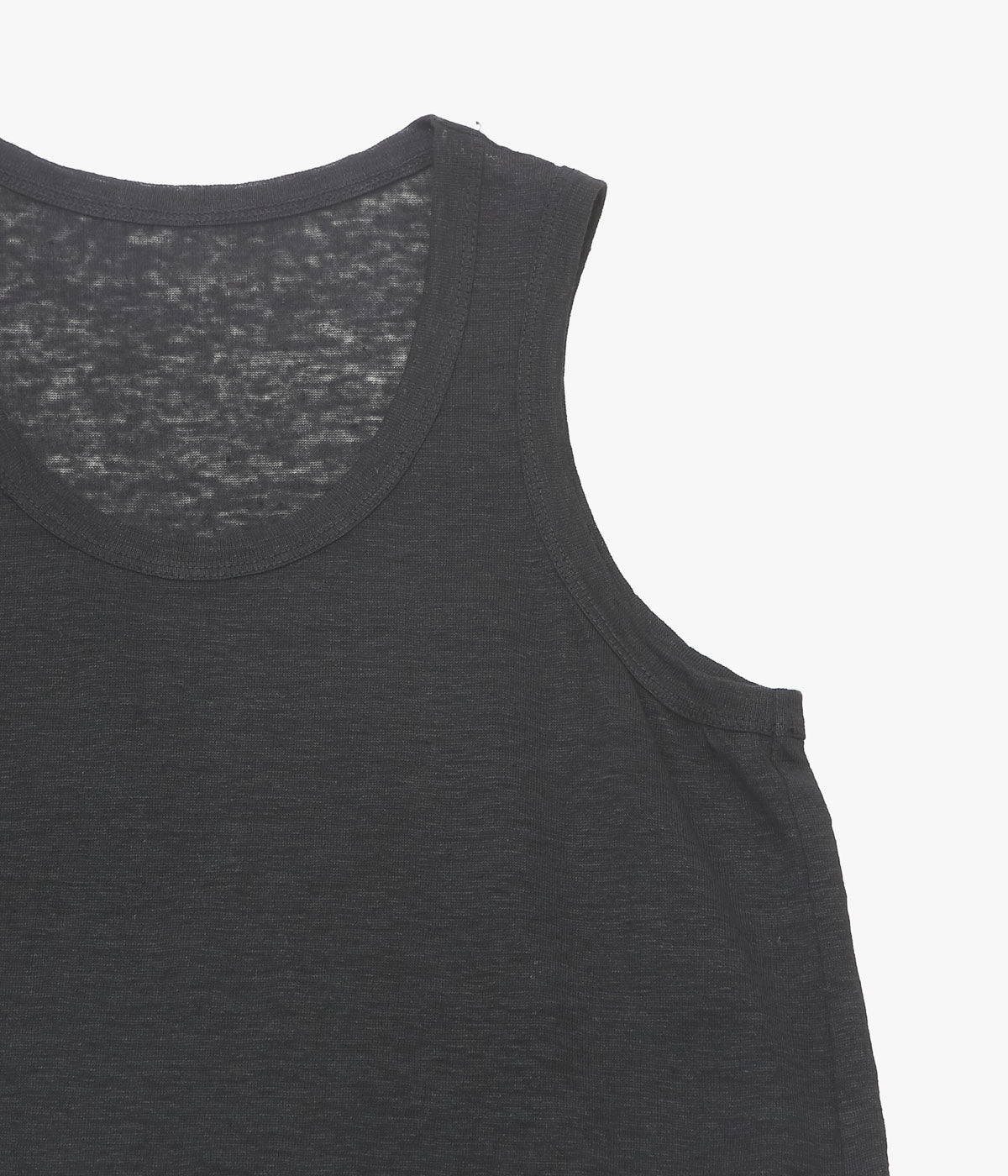 NOMAT "CREW NECK TANK" (BLACK)