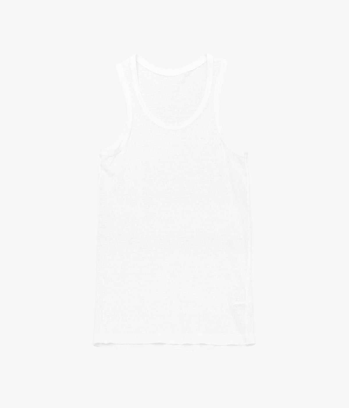 NOMAT ''CREW NECK TANK'' (WHITE)