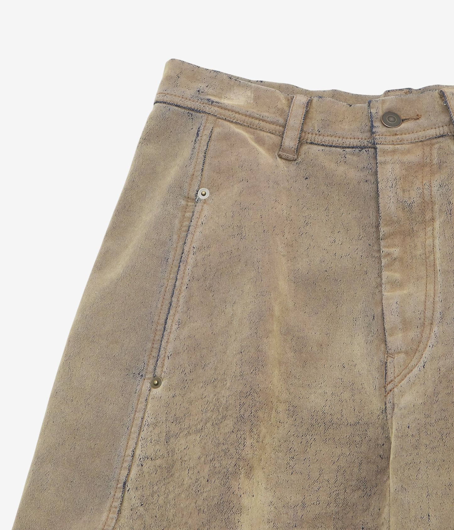 NOMAT ''CURVE PT / FLOCKY DENIM'' (AURORA YELLOW)