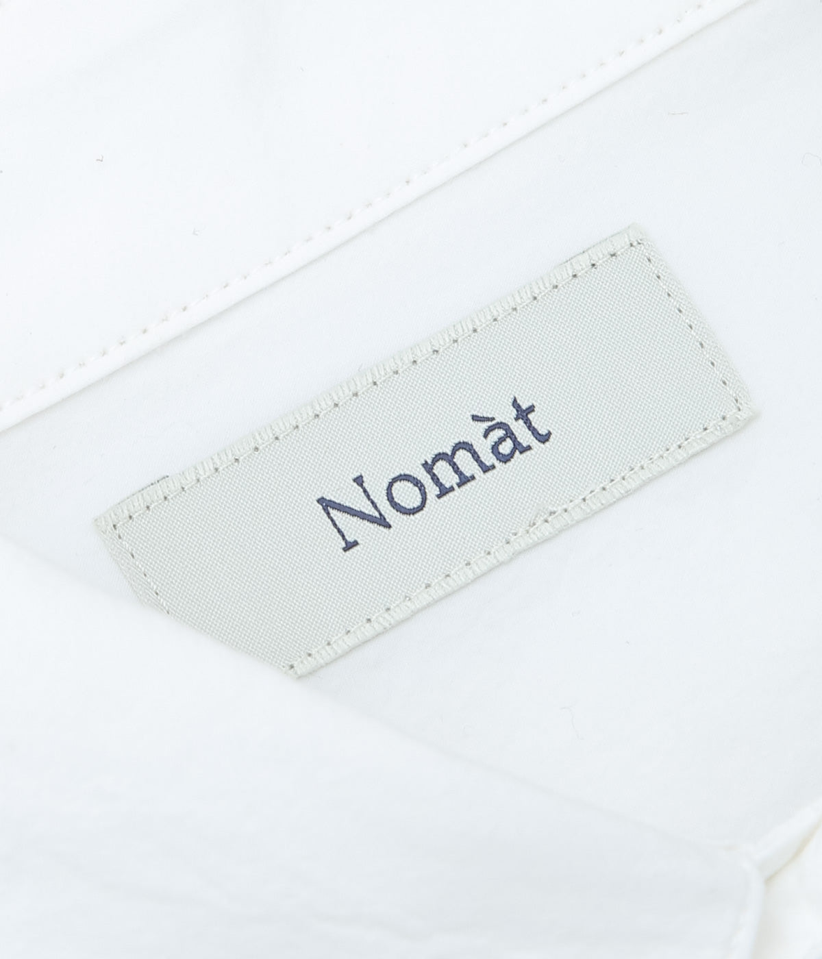 NOMAT ''GATHERED SHIRT'' (WHITE)