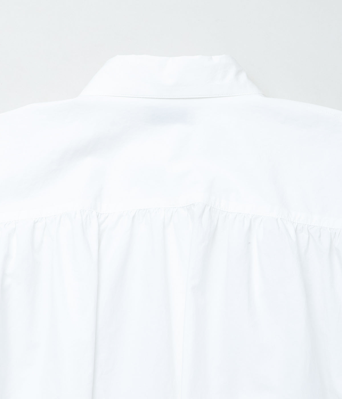 NOMAT ''GATHERED SHIRT'' (WHITE)