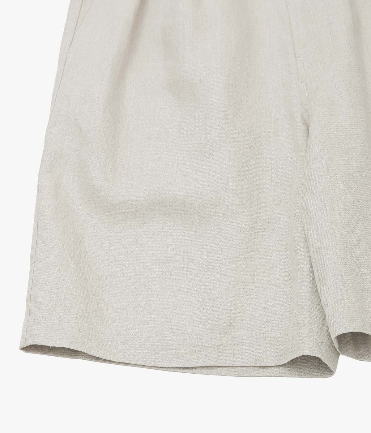 NOMAT ''GURKHA SHORT PT / HERRINGBONE'' (ECRU)