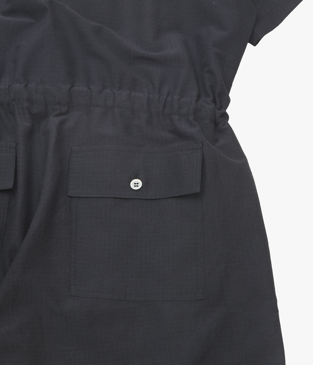 NOMAT ''JUMPSUIT / SILK COTTON RIPSTOP'' (BLACK)