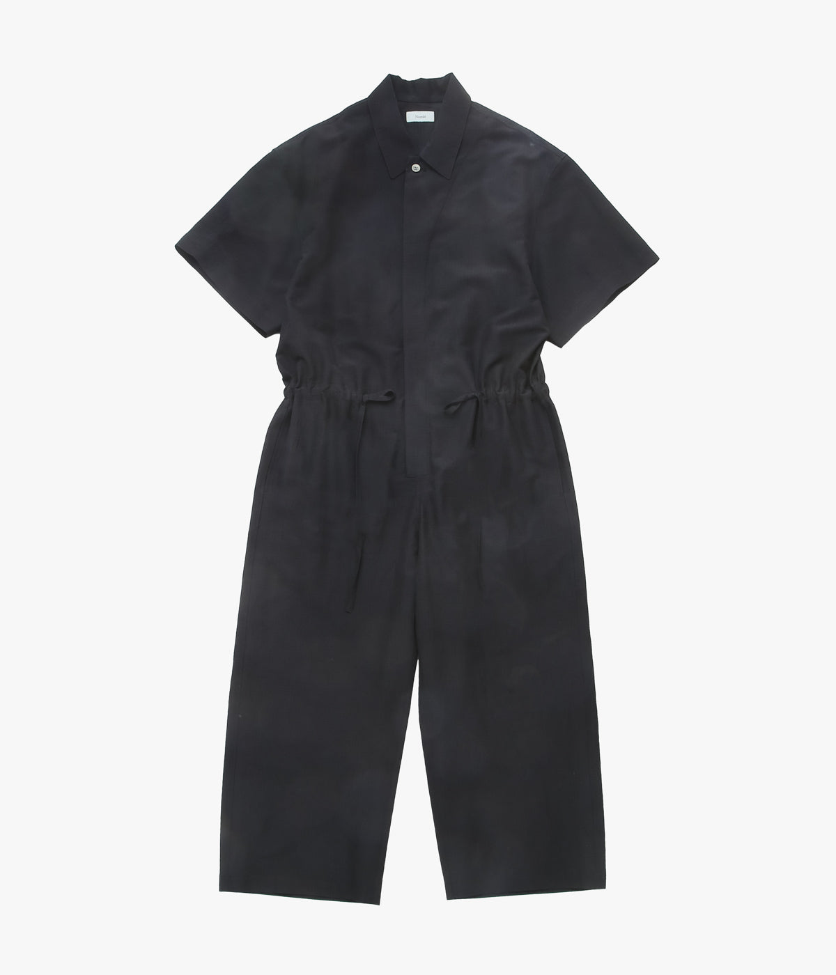 NOMAT ''JUMPSUIT / SILK COTTON RIPSTOP'' (BLACK)