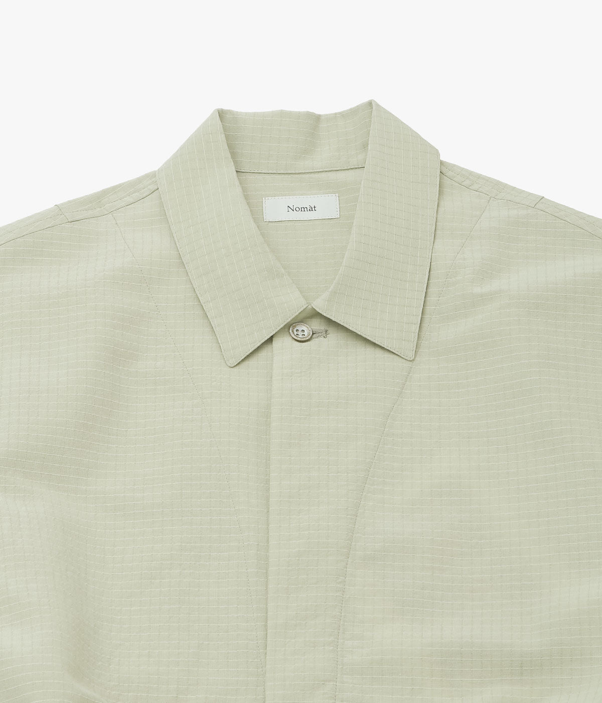 NOMAT ''JUMPSUIT / SILK COTTON RIPSTOP'' (MISTGREEN)
