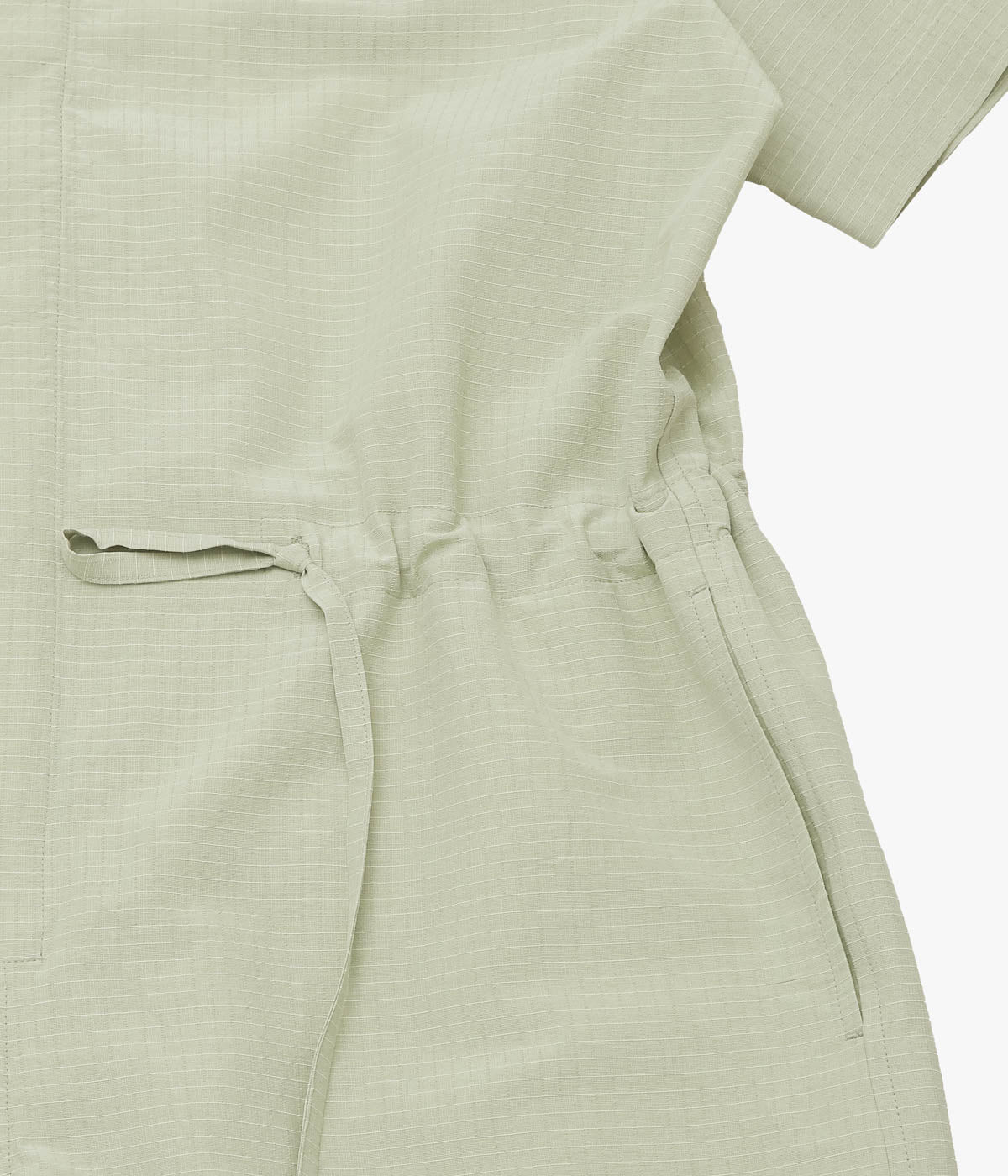 NOMAT ''JUMPSUIT / SILK COTTON RIPSTOP'' (MISTGREEN)