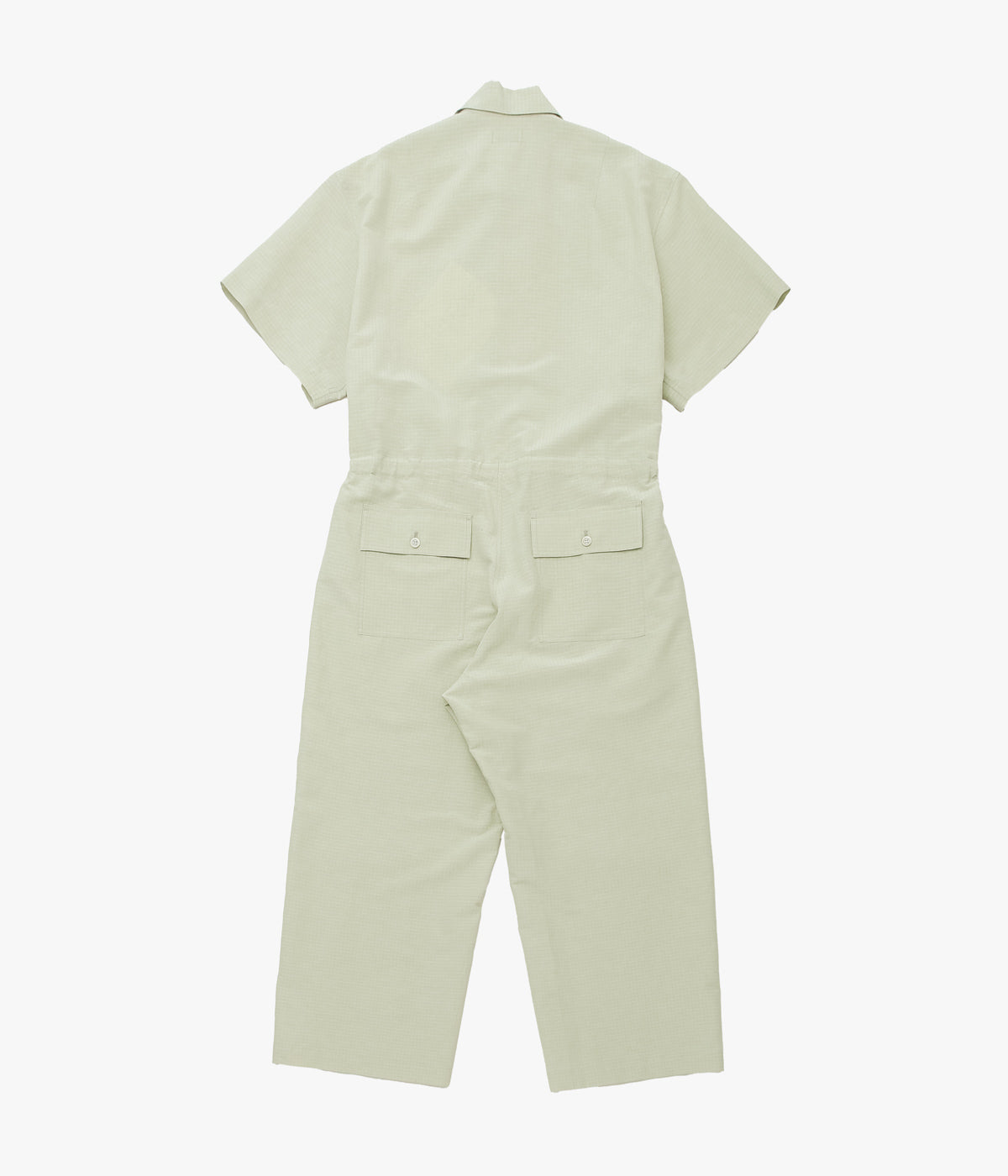 NOMAT ''JUMPSUIT / SILK COTTON RIPSTOP'' (MISTGREEN)