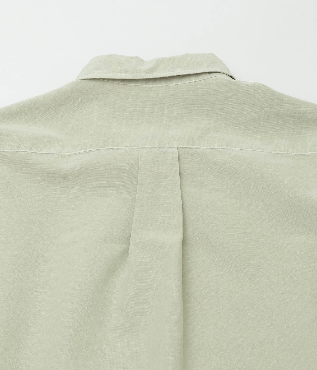 NOMAT ''L/S SHIRT/SILK COTTON '' (MISTGREEN)